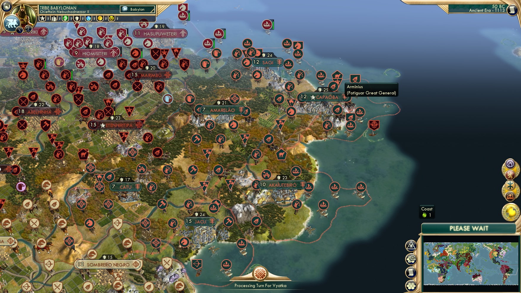 CBR In-Game Screenshot of Stained eternal with decimation.