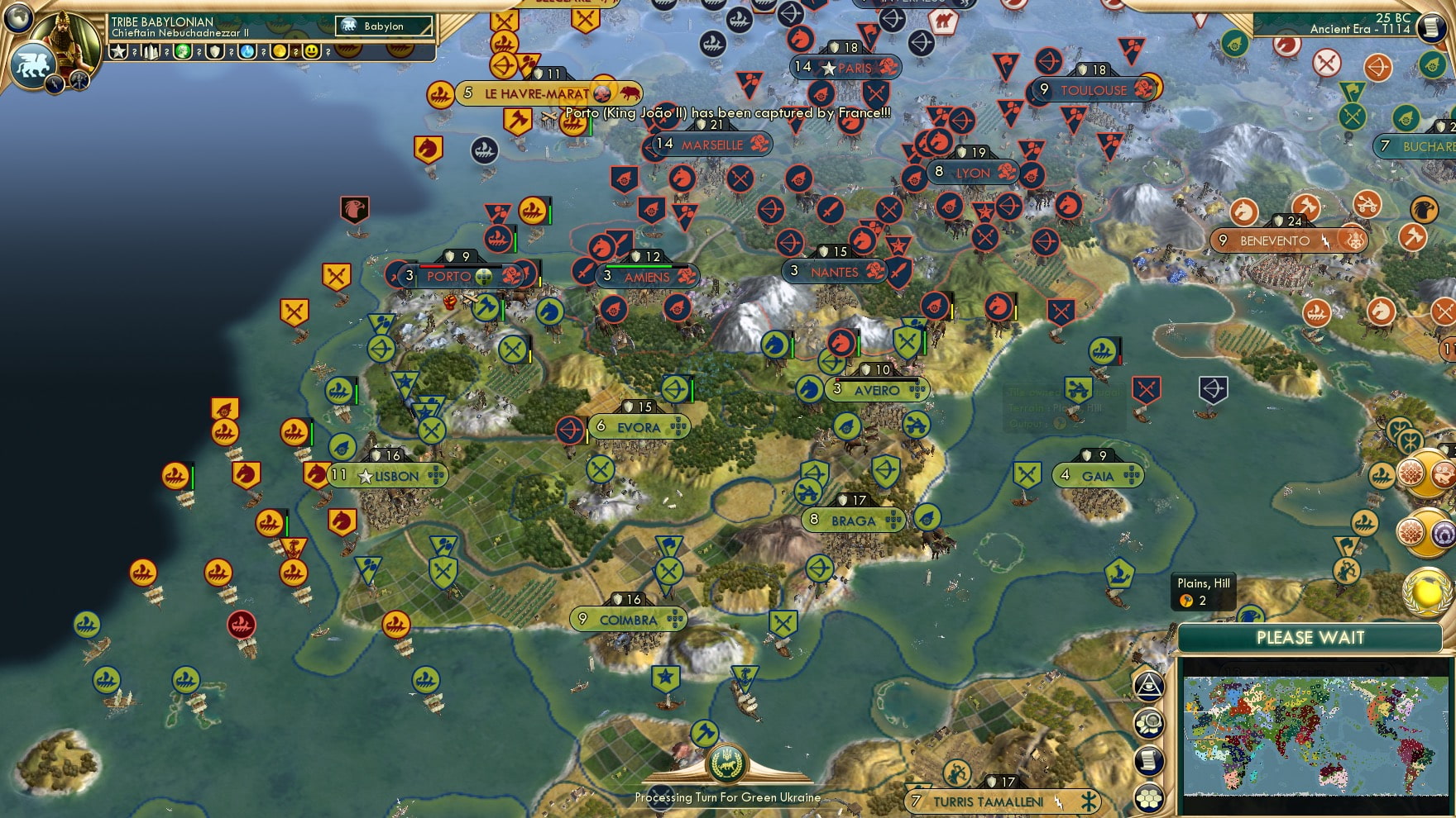 CBR In-Game Screenshot of Revolution is not quiet or optional.