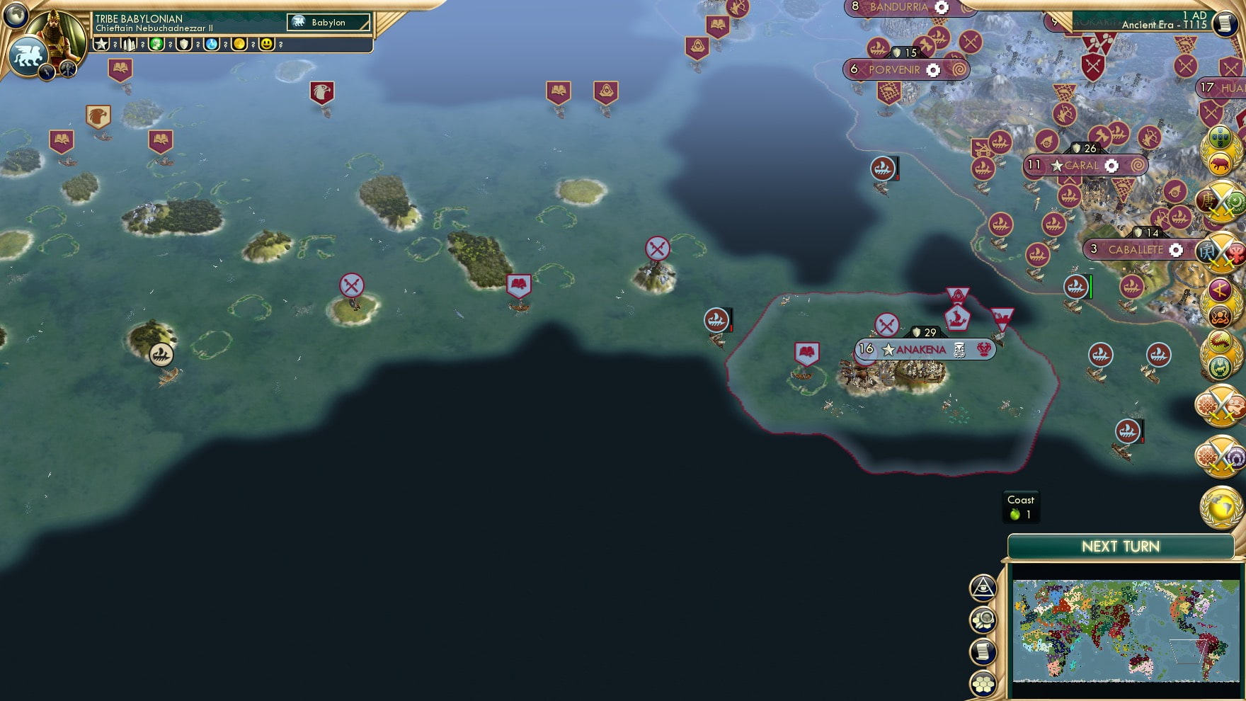 CBR In-Game Screenshot of Preaching to the empty sea.