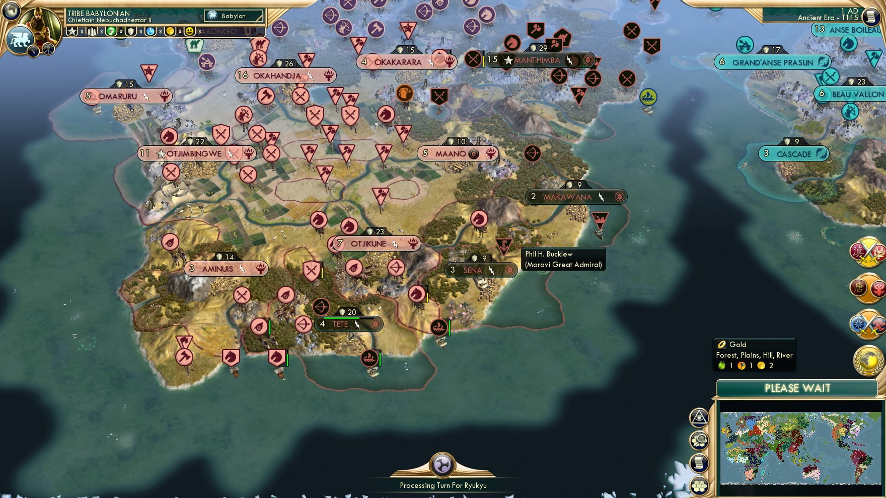 CBR In-Game Screenshot of Bleary eyes behold the unchanging view.