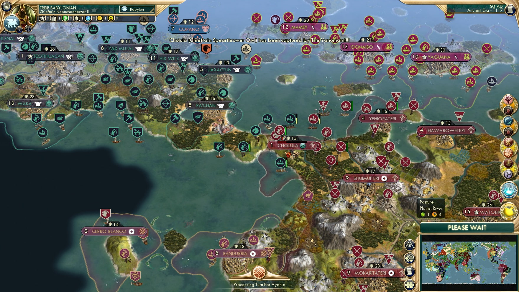 CBR In-Game Screenshot of Nape of the neck of the world.