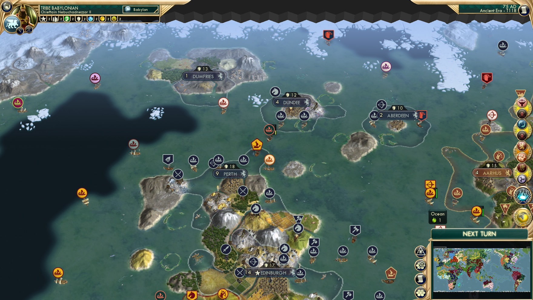 CBR In-Game Screenshot of Beneath a frozen waterfall, majesty of the north.