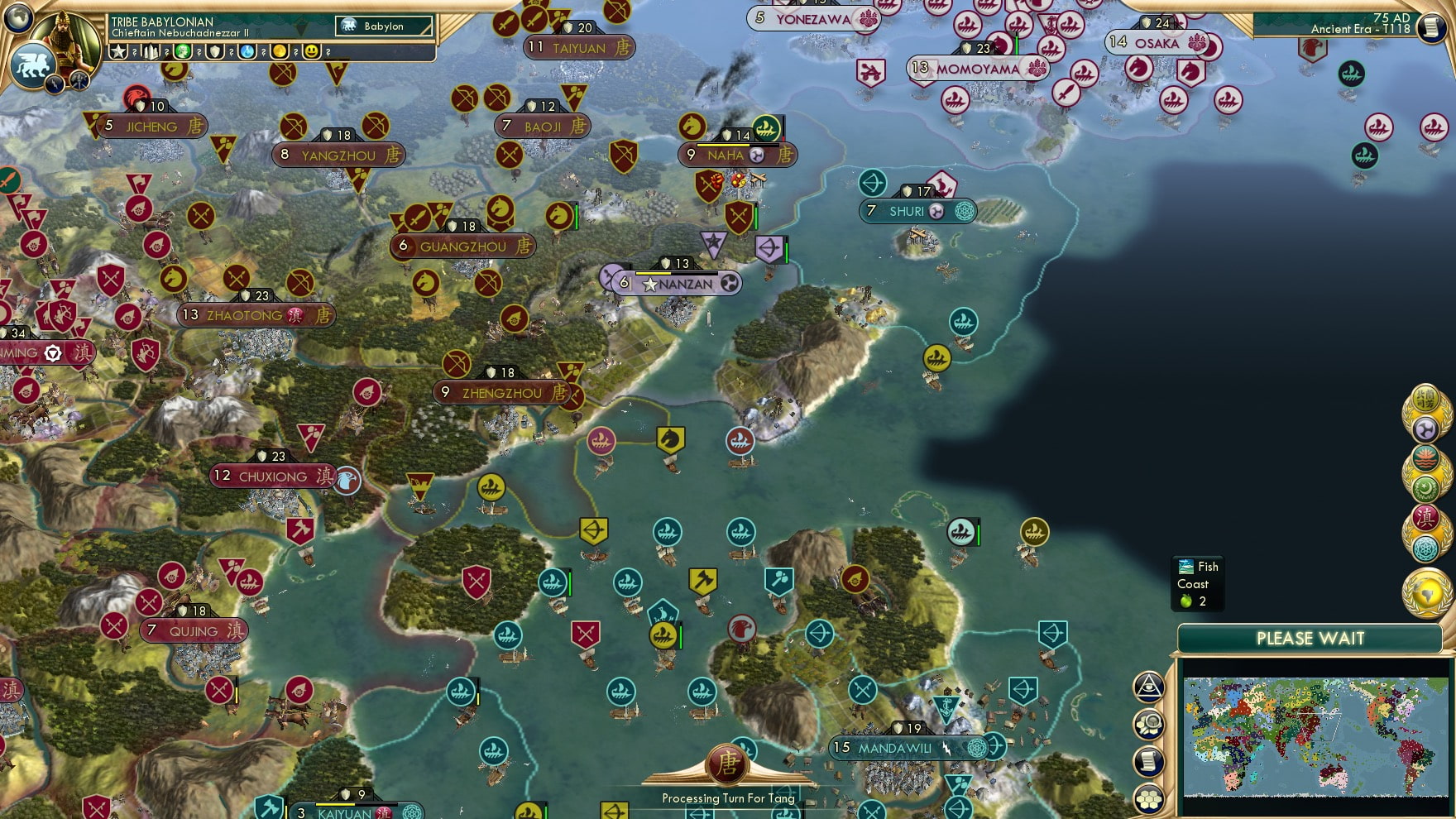 CBR In-Game Screenshot of Closing the gaps.