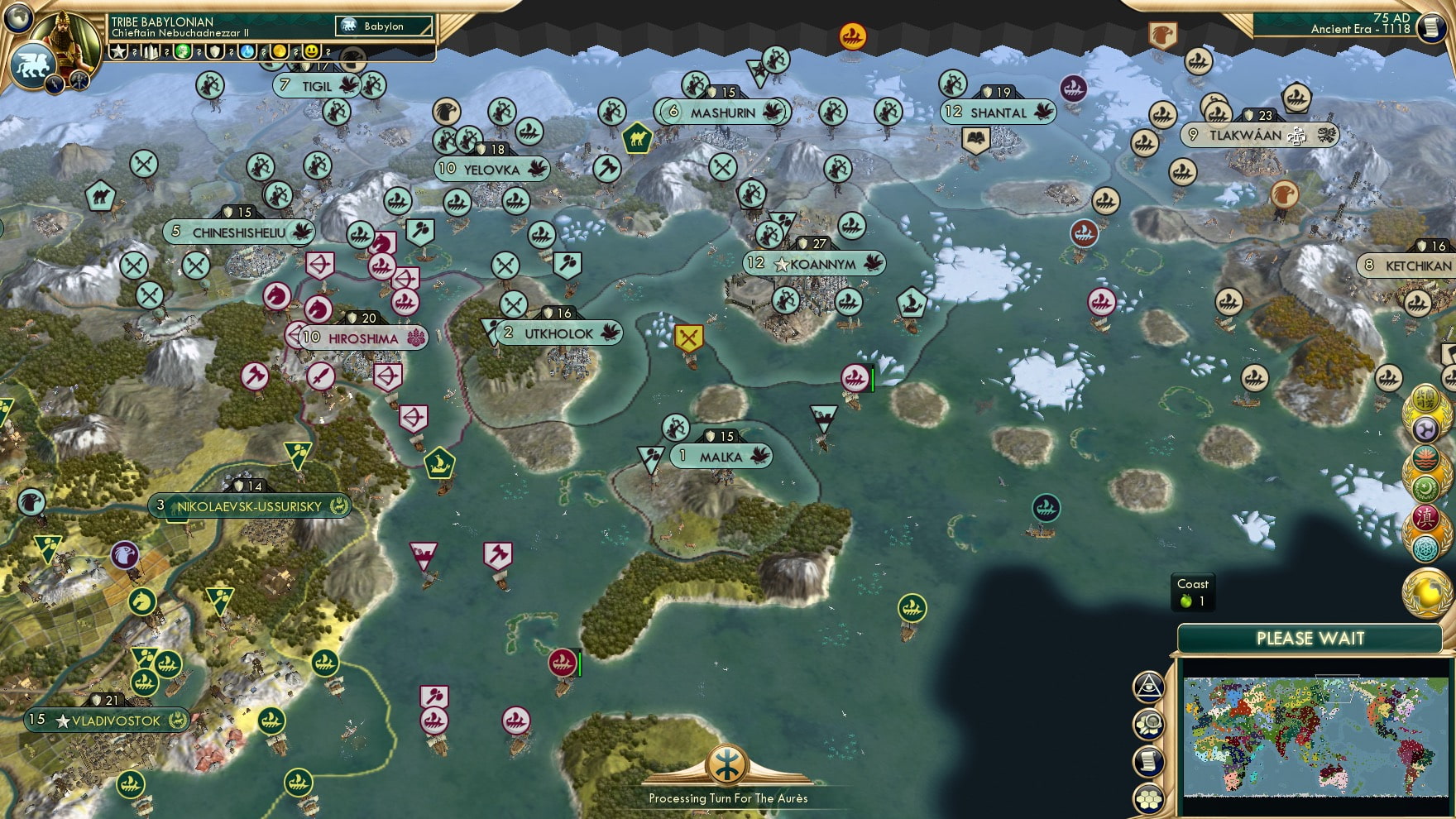 CBR In-Game Screenshot of Realm of the true humans.