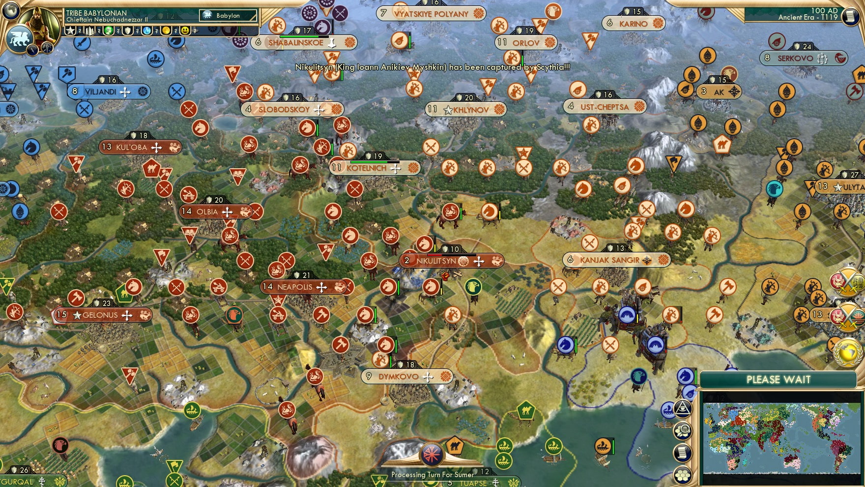 Scene 87: Pulsing down the rapids, the heart of plunder.