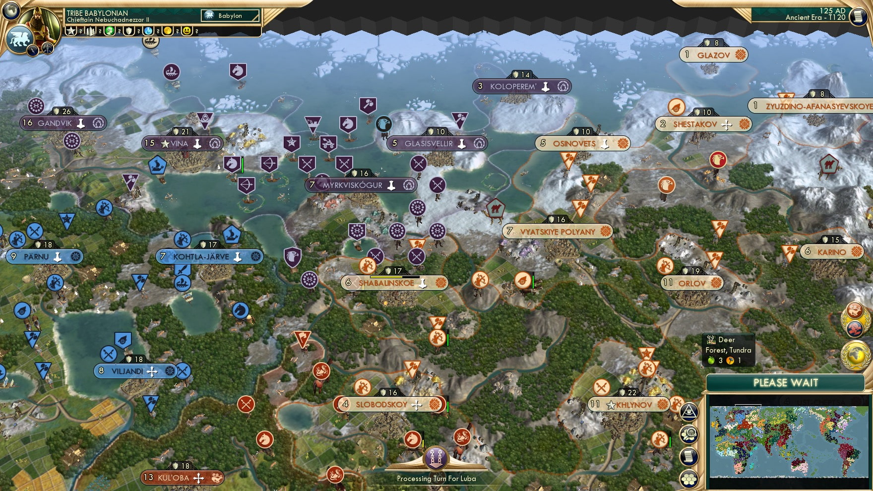 CBR In-Game Screenshot of Suddenly realised, the present arrives.