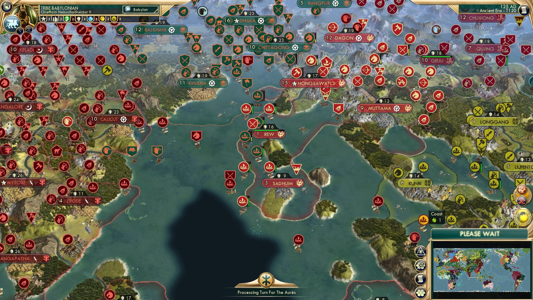 CBR In-Game Screenshot of Watching and waiting.