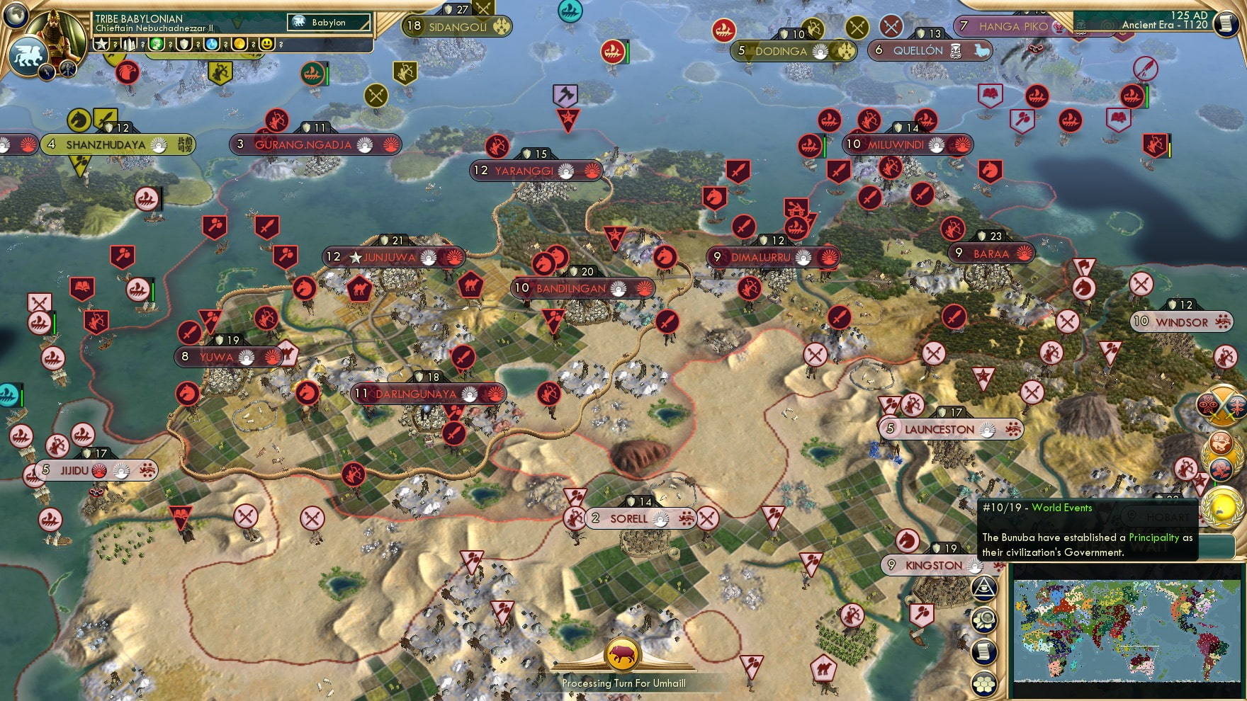 CBR In-Game Screenshot of Crowned with the knowledge of what must come.