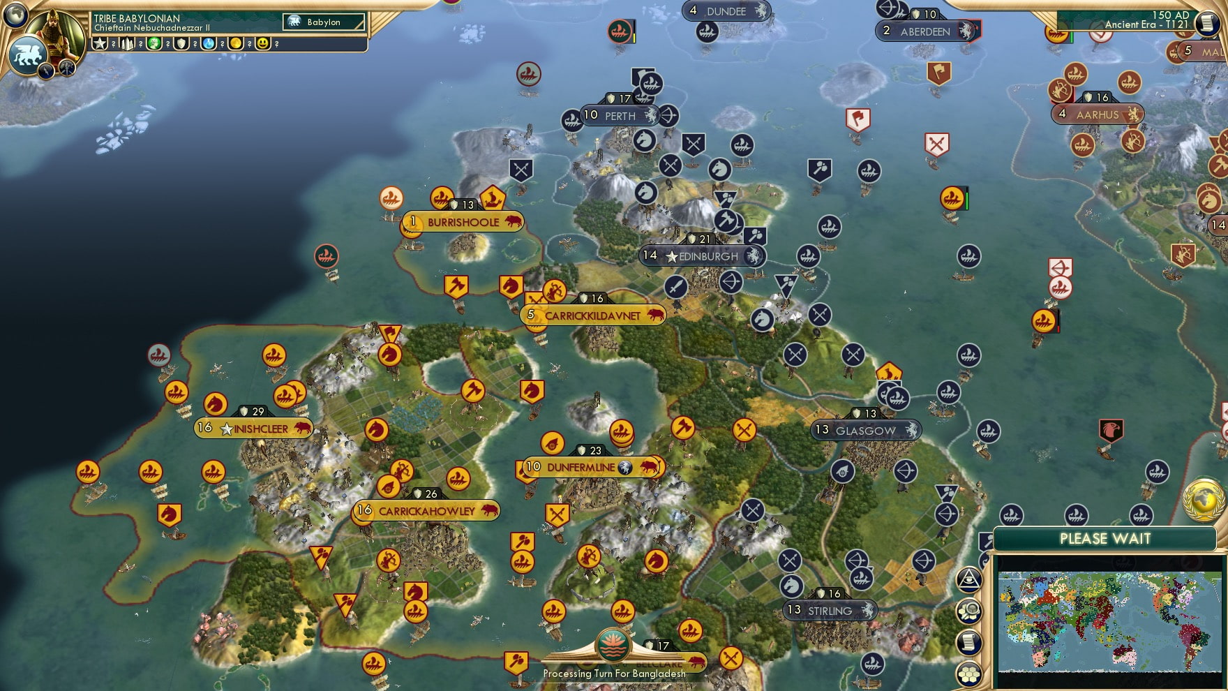 CBR In-Game Screenshot of North Sea Racing