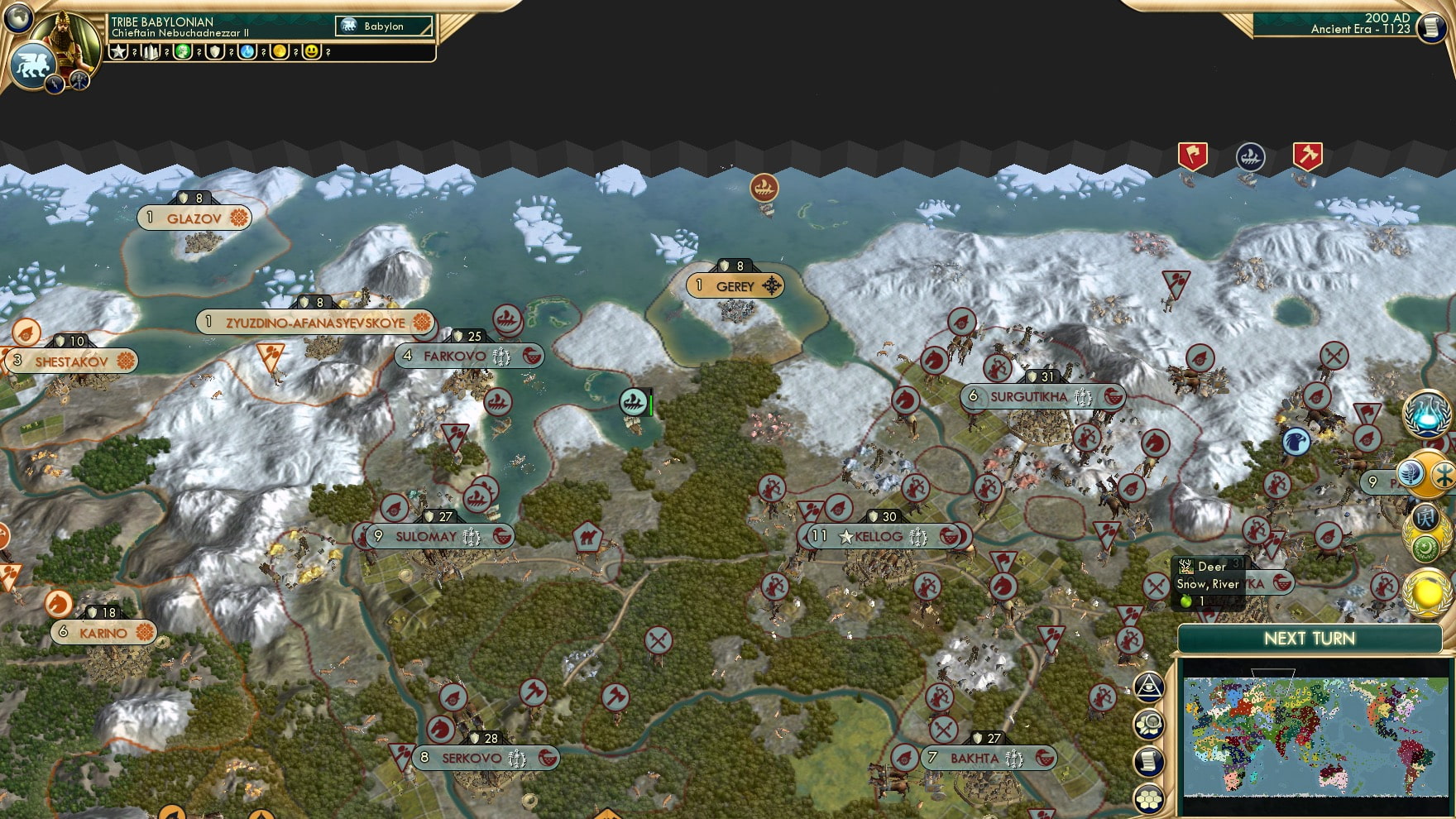 CBR In-Game Screenshot of Arctic Outpost