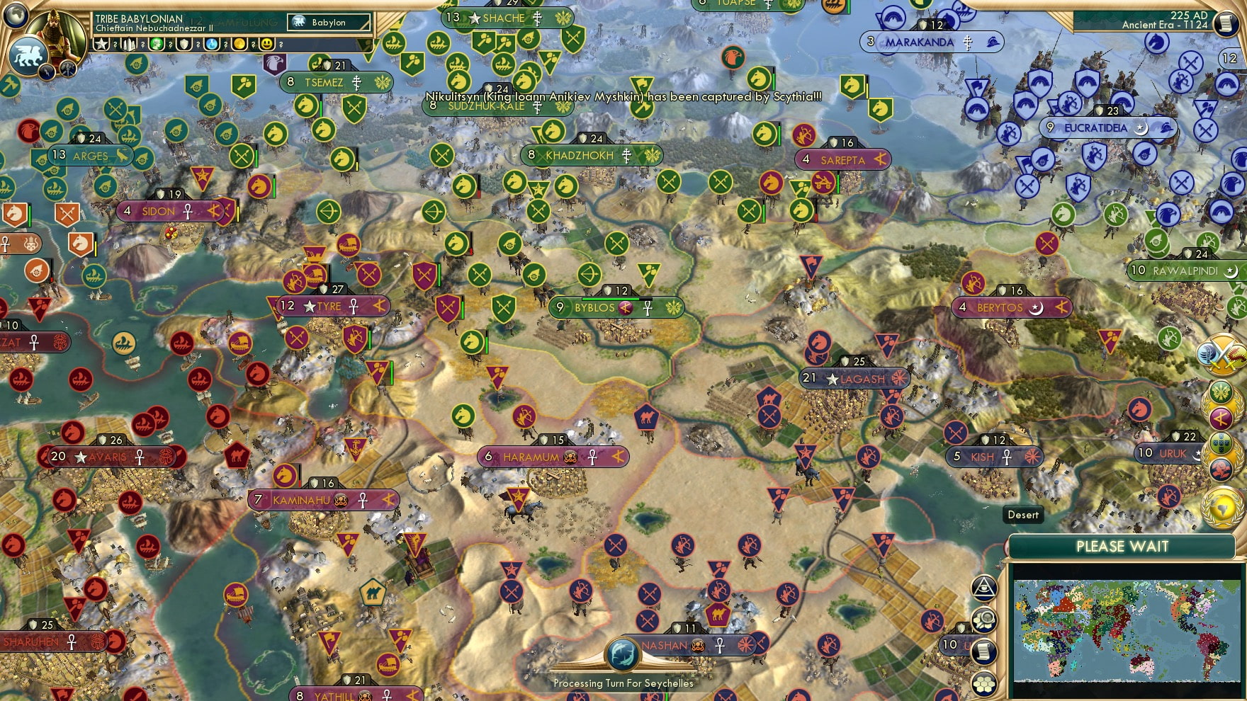 CBR In-Game Screenshot of Tyred Of Fighting