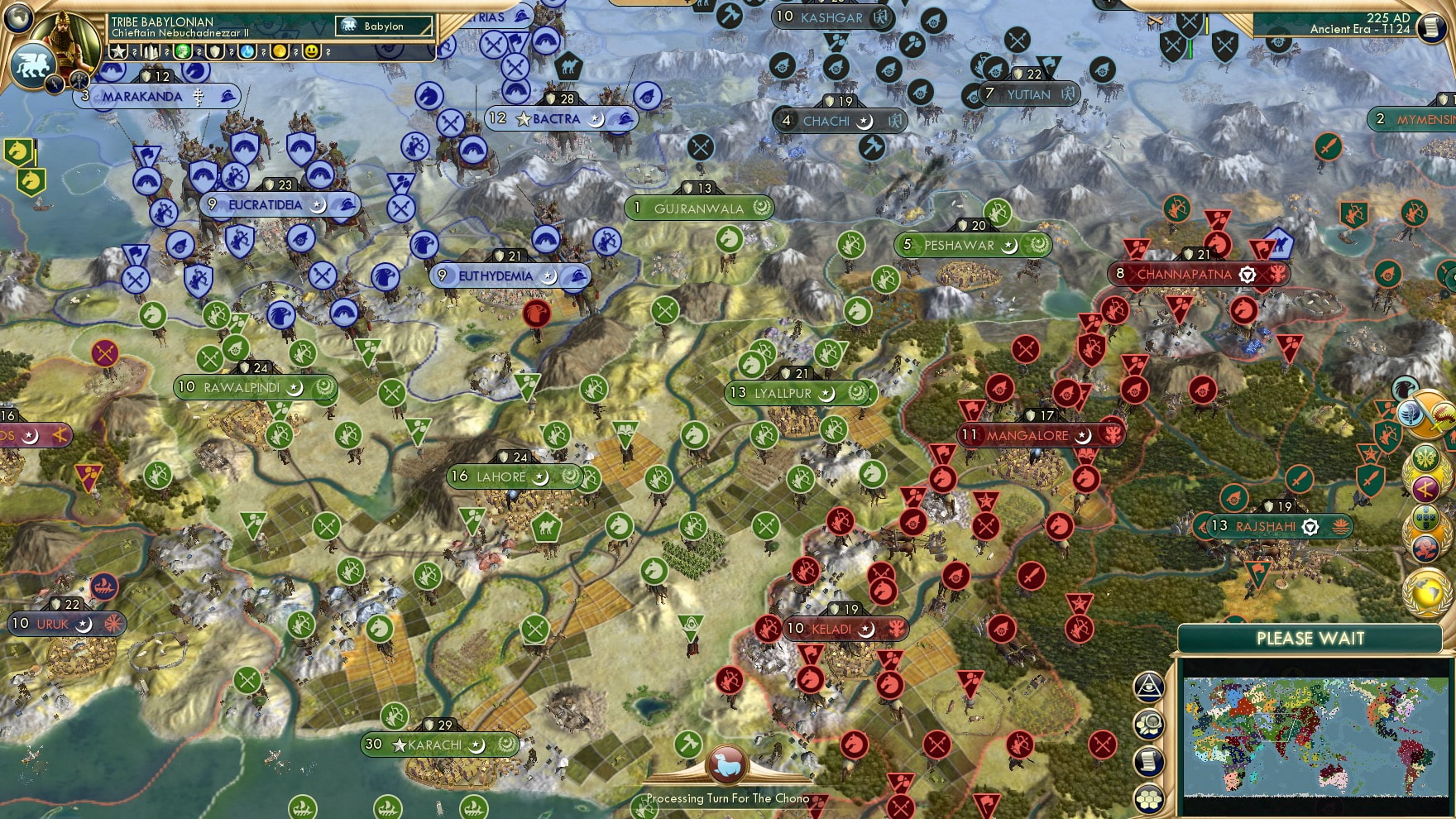 CBR In-Game Screenshot of Hilly Settling