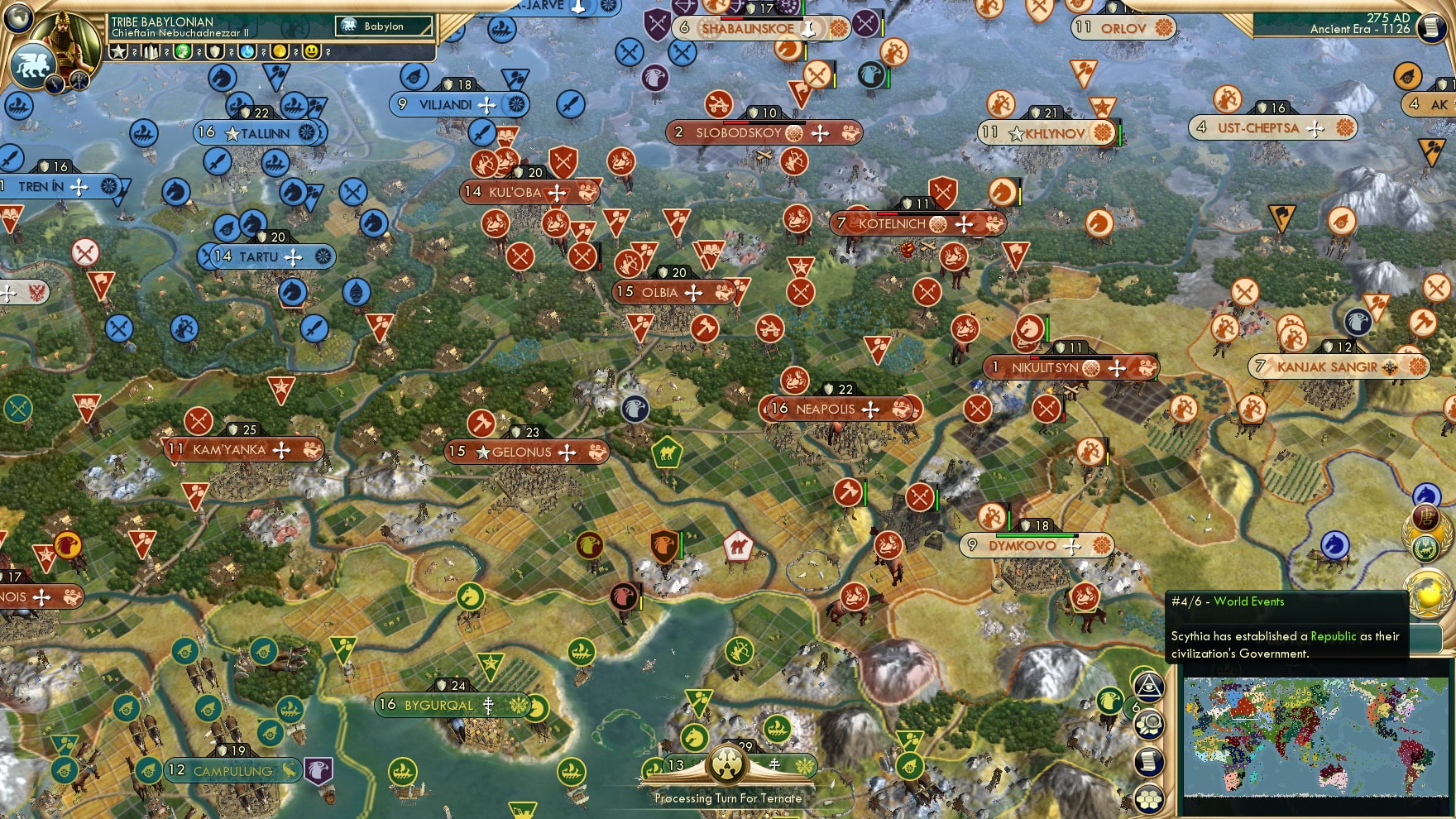 CBR In-Game Screenshot of The People Want War