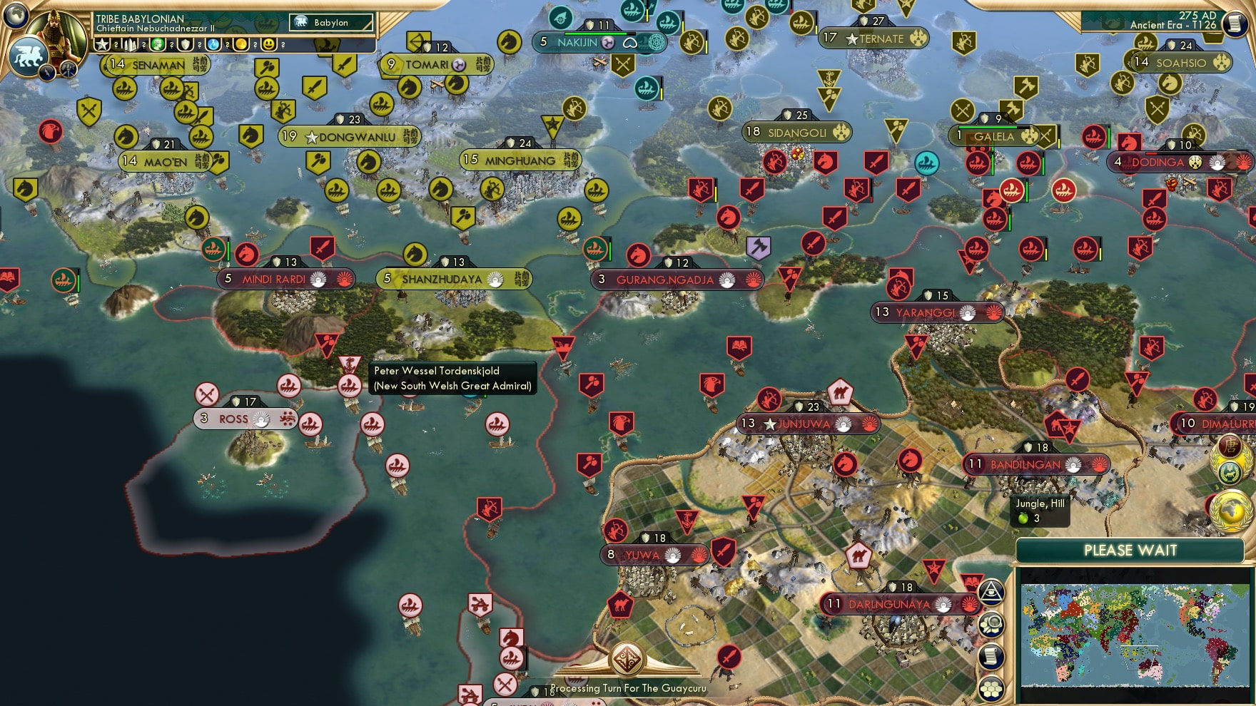 CBR In-Game Screenshot of Galela Figaro