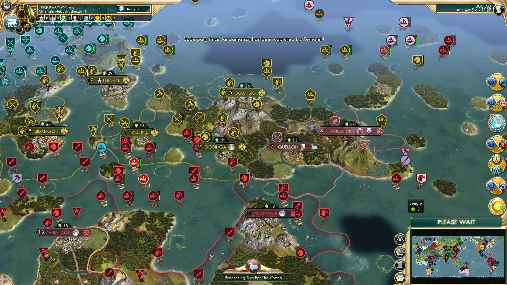 CBR In-Game Screenshot of Bungling It