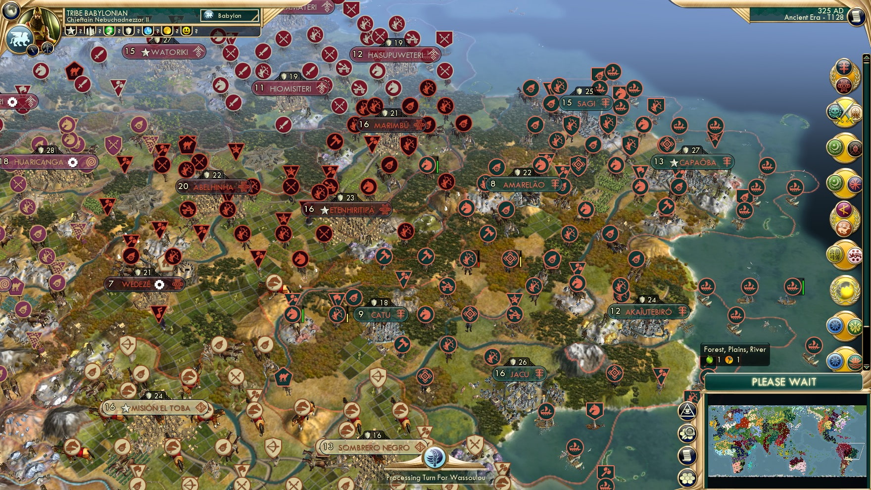 CBR In-Game Screenshot of South American Slumber