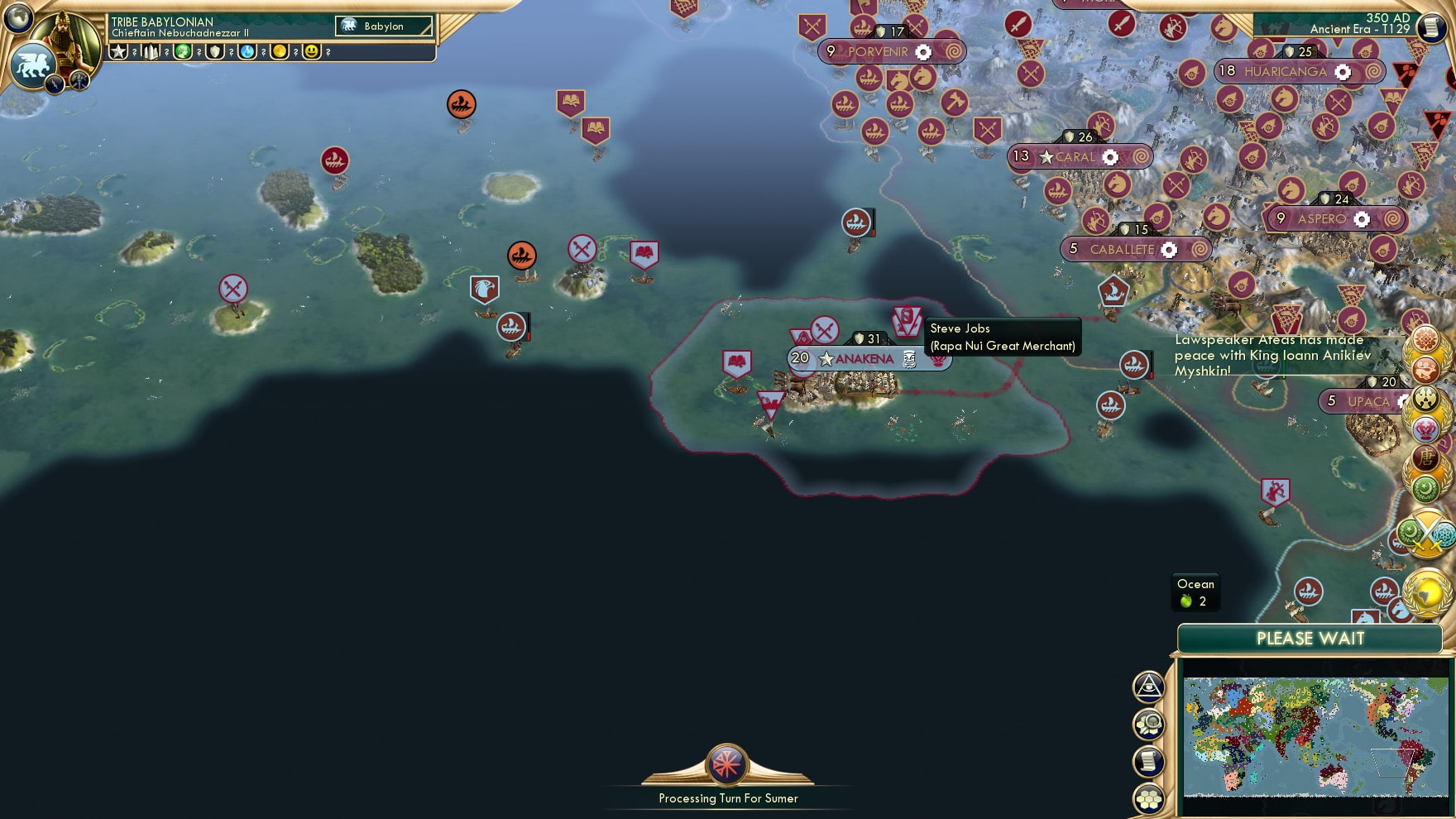 CBR In-Game Screenshot of Rapple Nui