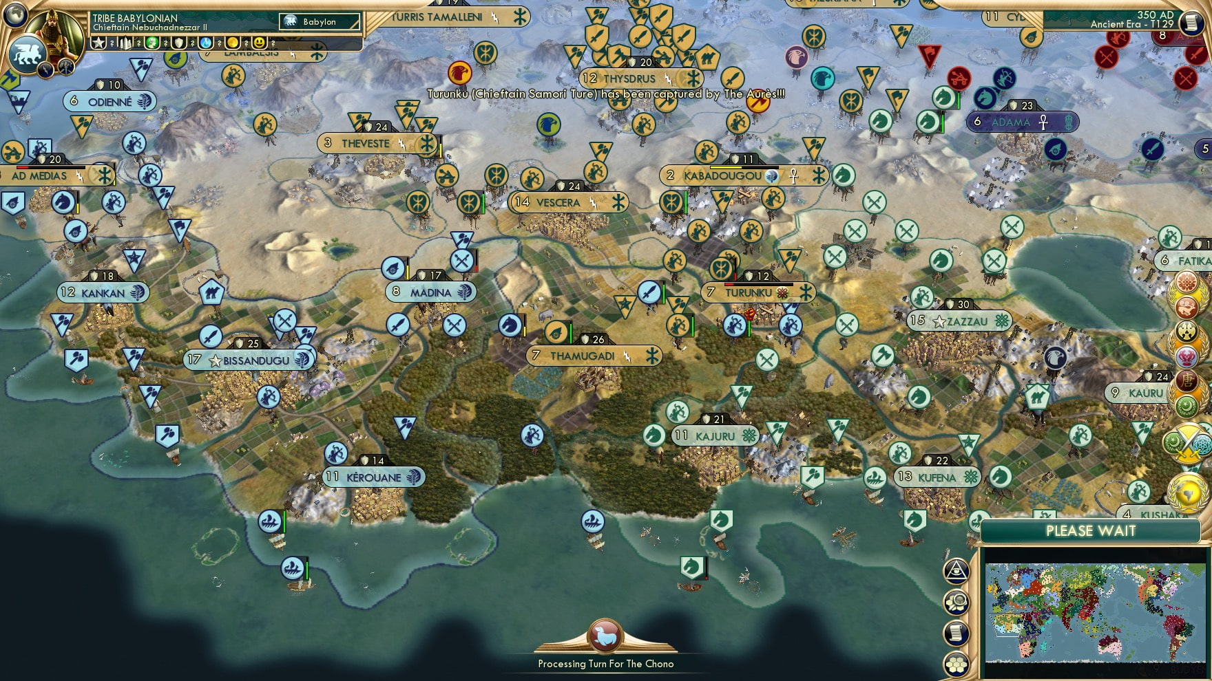 CBR In-Game Screenshot of Aures Farming