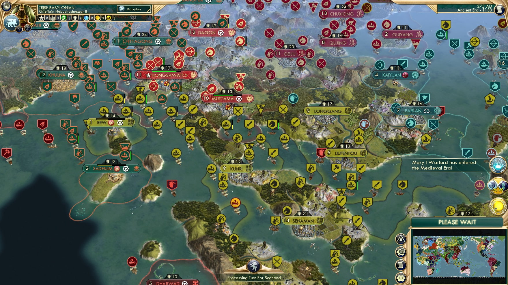 CBR In-Game Screenshot of The Yellow Storm