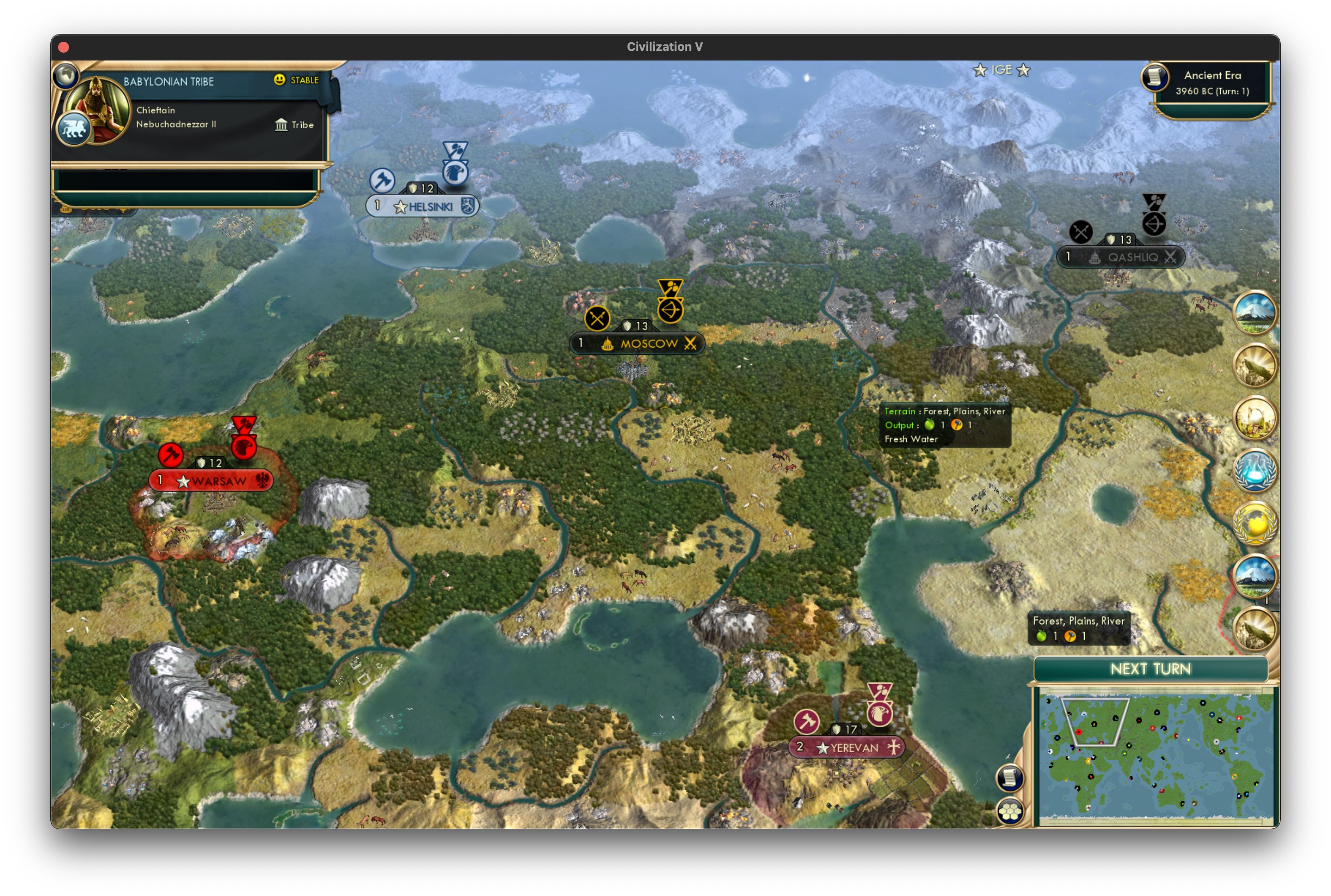 CBR In-Game Screenshot of The Cold and Dark