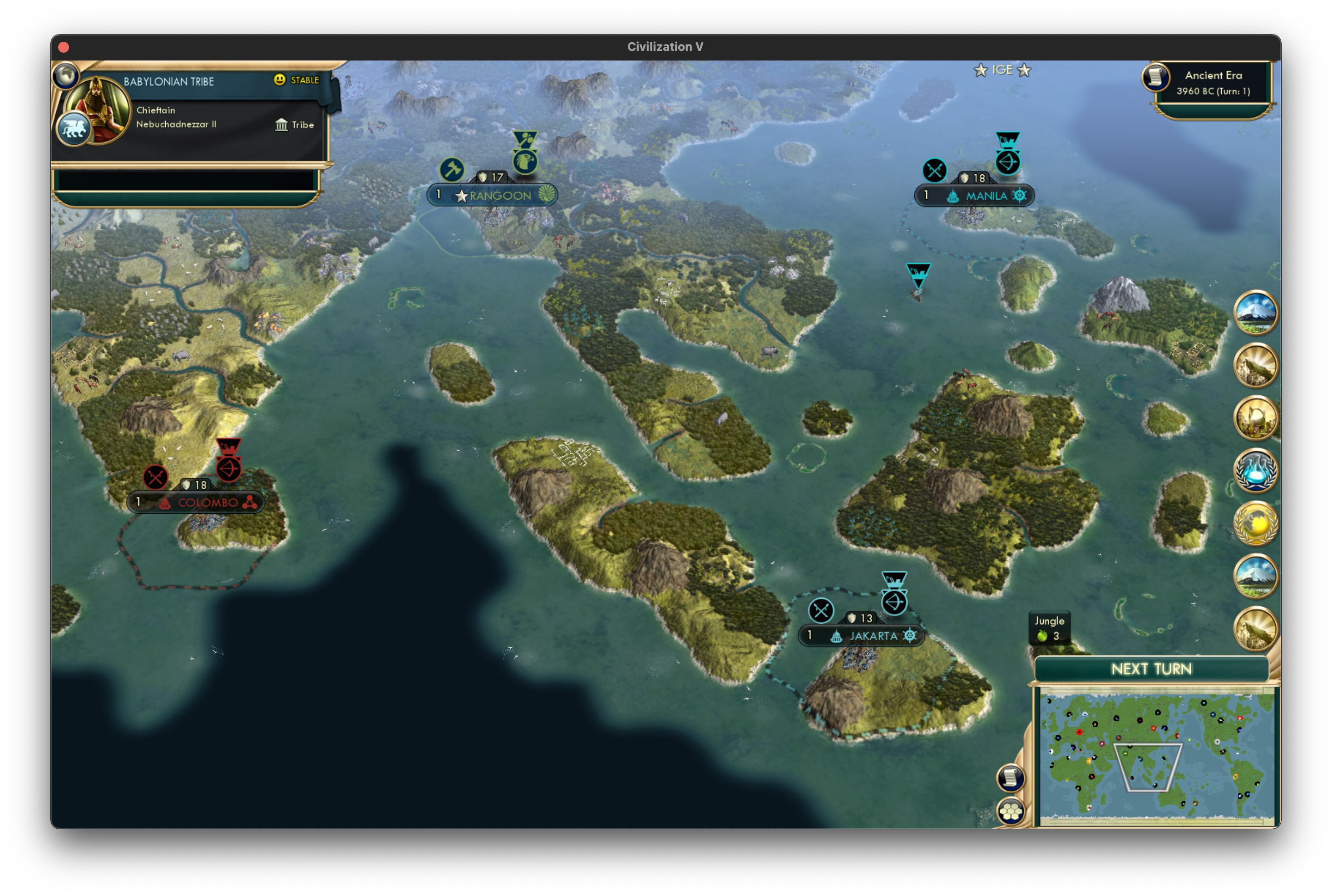 CBR In-Game Screenshot of The Emerald Range