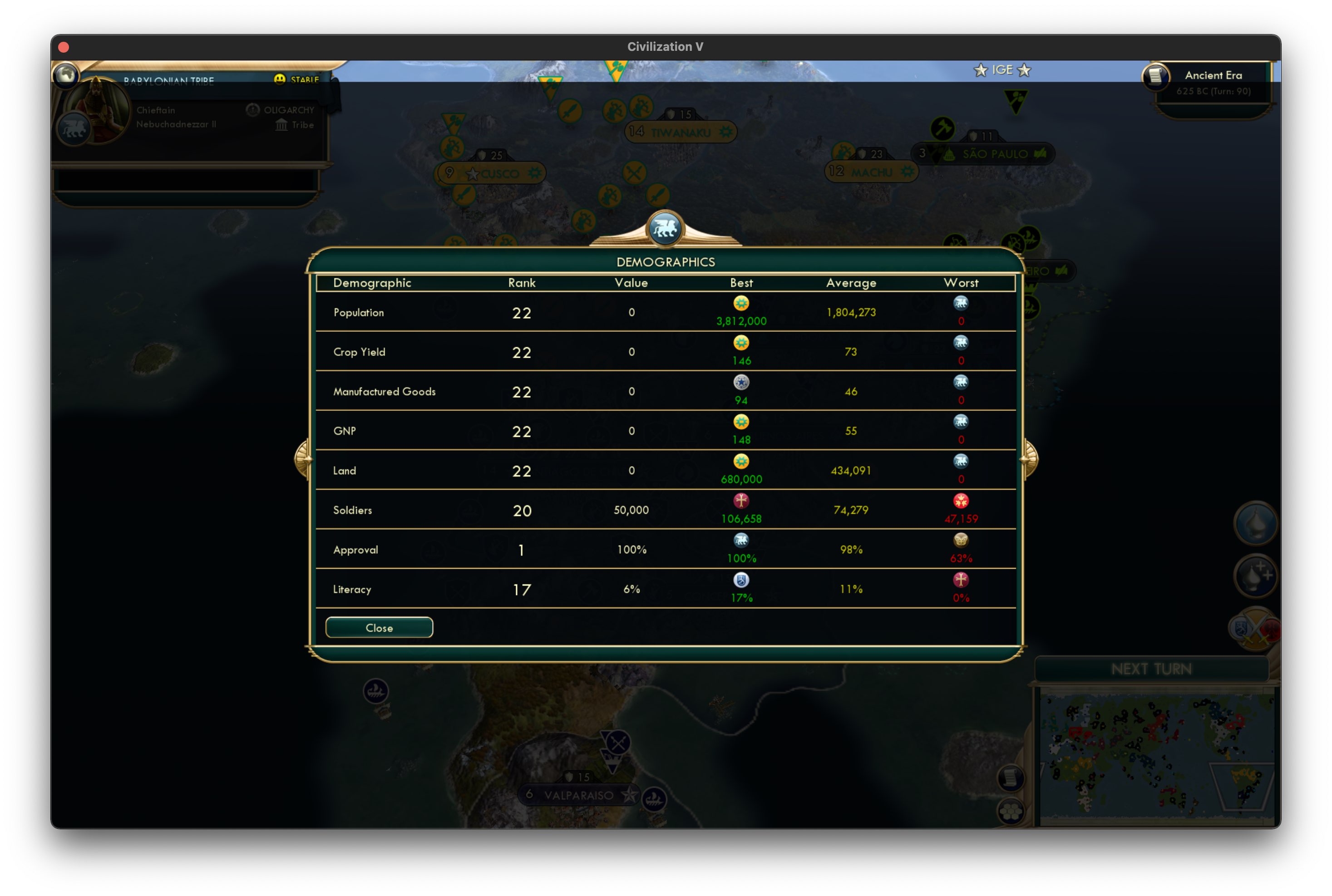 CBR In-Game Screenshot of The Emperor’s New Groove