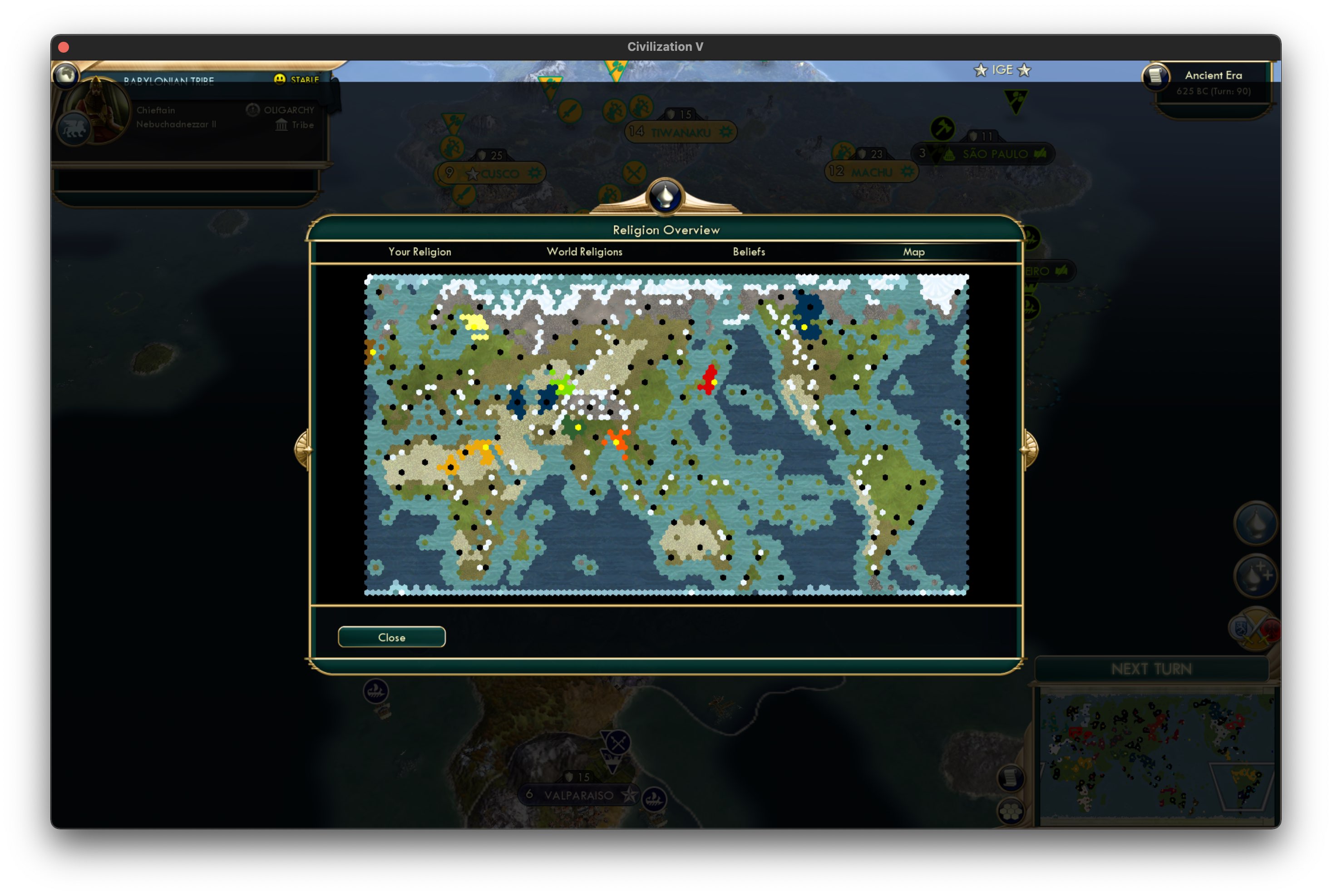 CBR In-Game Screenshot of Hearts of the Faithful