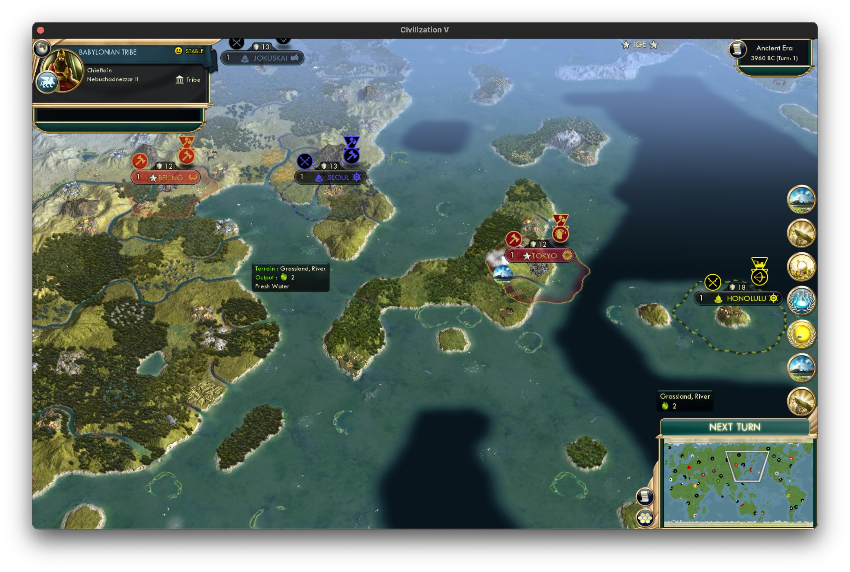 CBR In-Game Screenshot of It’s Snowing on Mt. Fuji