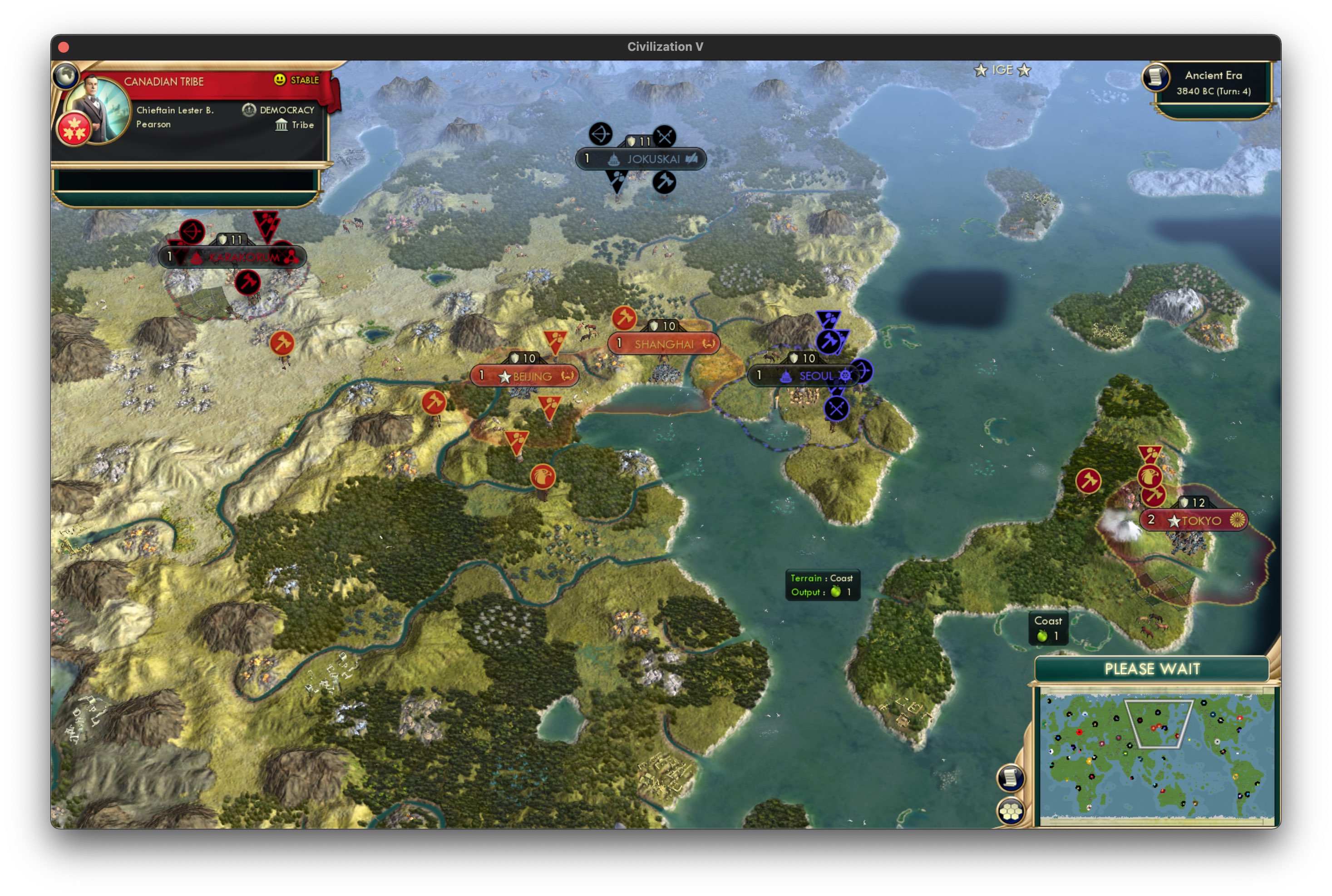 CBR In-Game Screenshot of The Long March Ahead