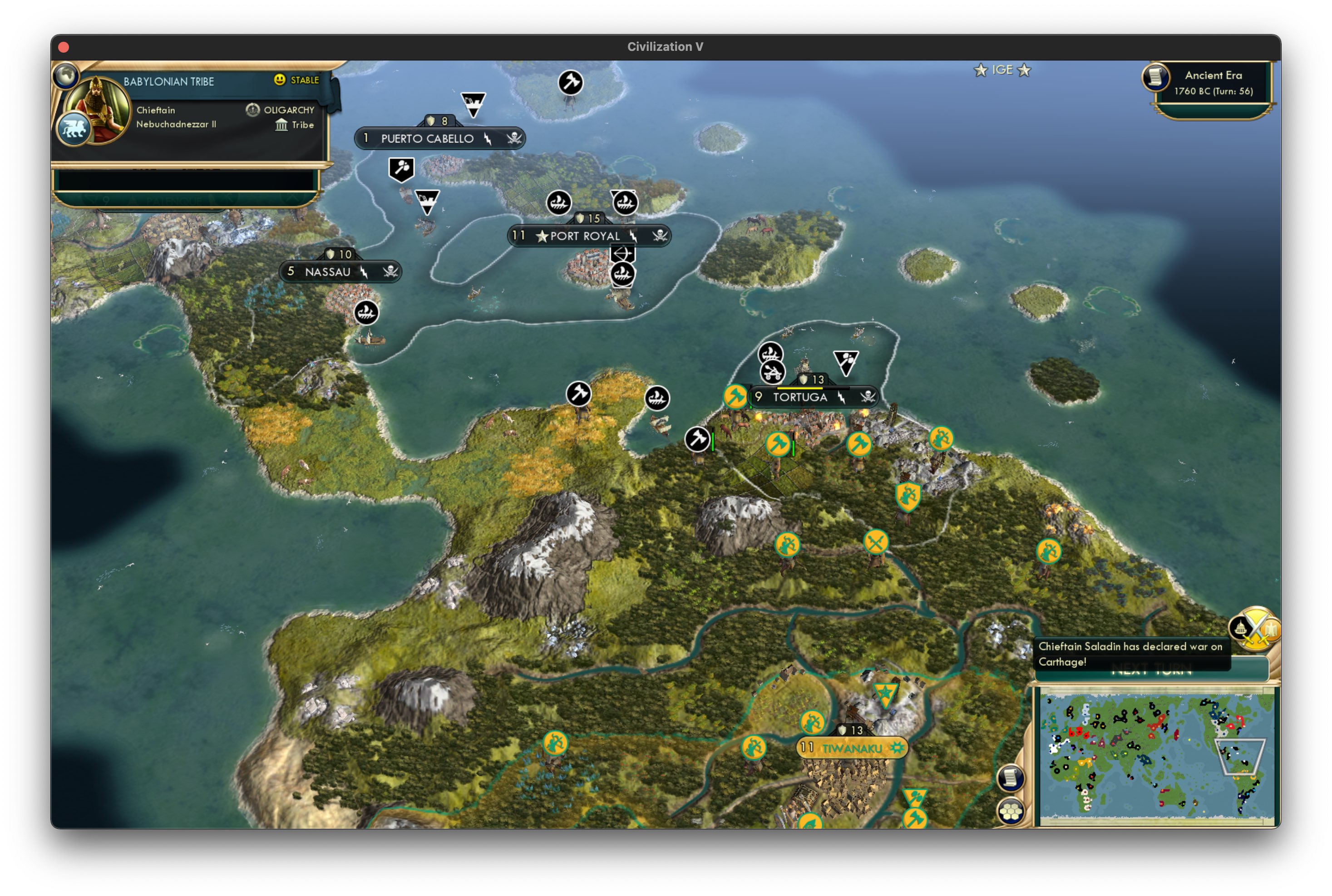 CBR In-Game Screenshot of Too much Rompope for Christmas