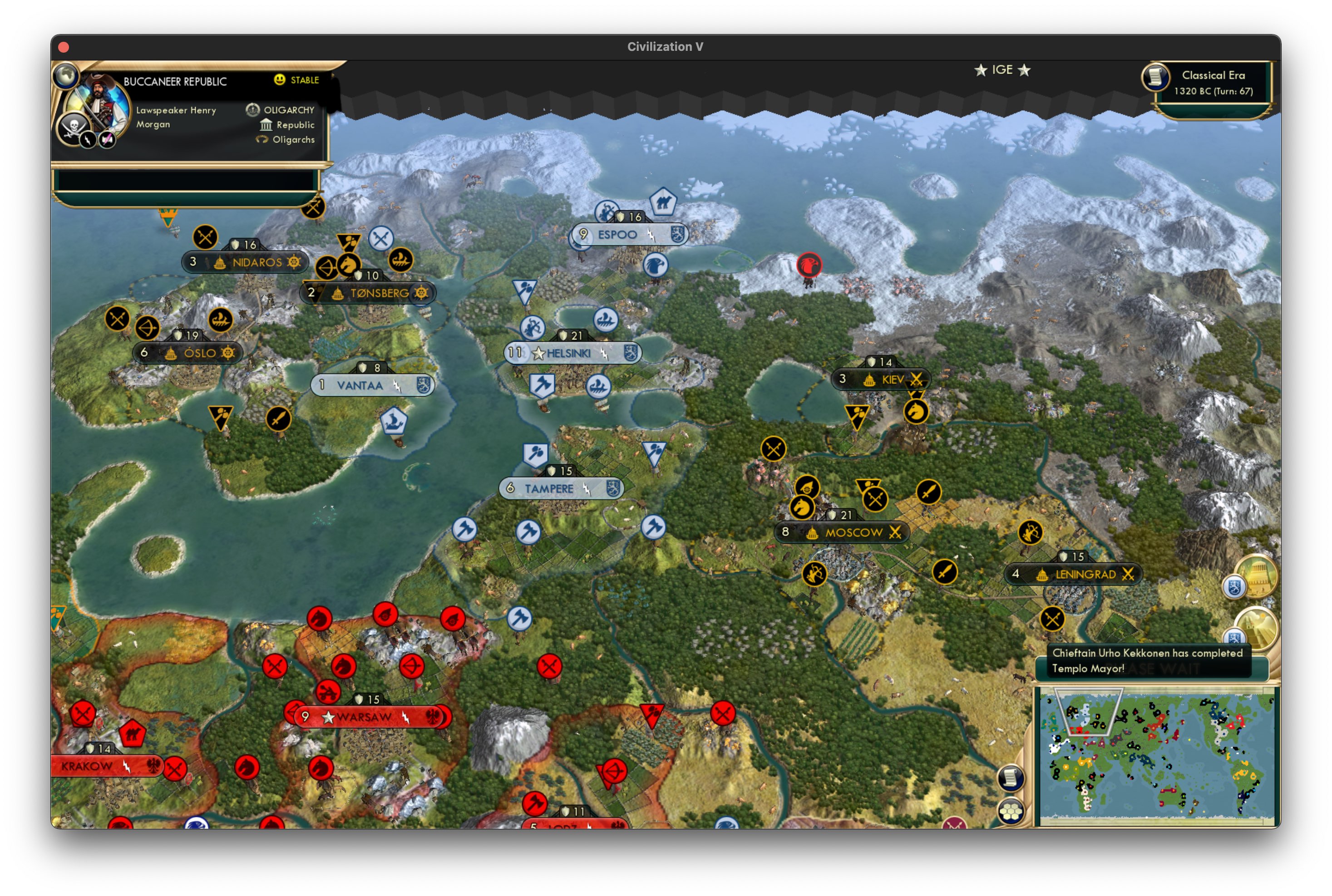 CBR In-Game Screenshot of Temple Vision