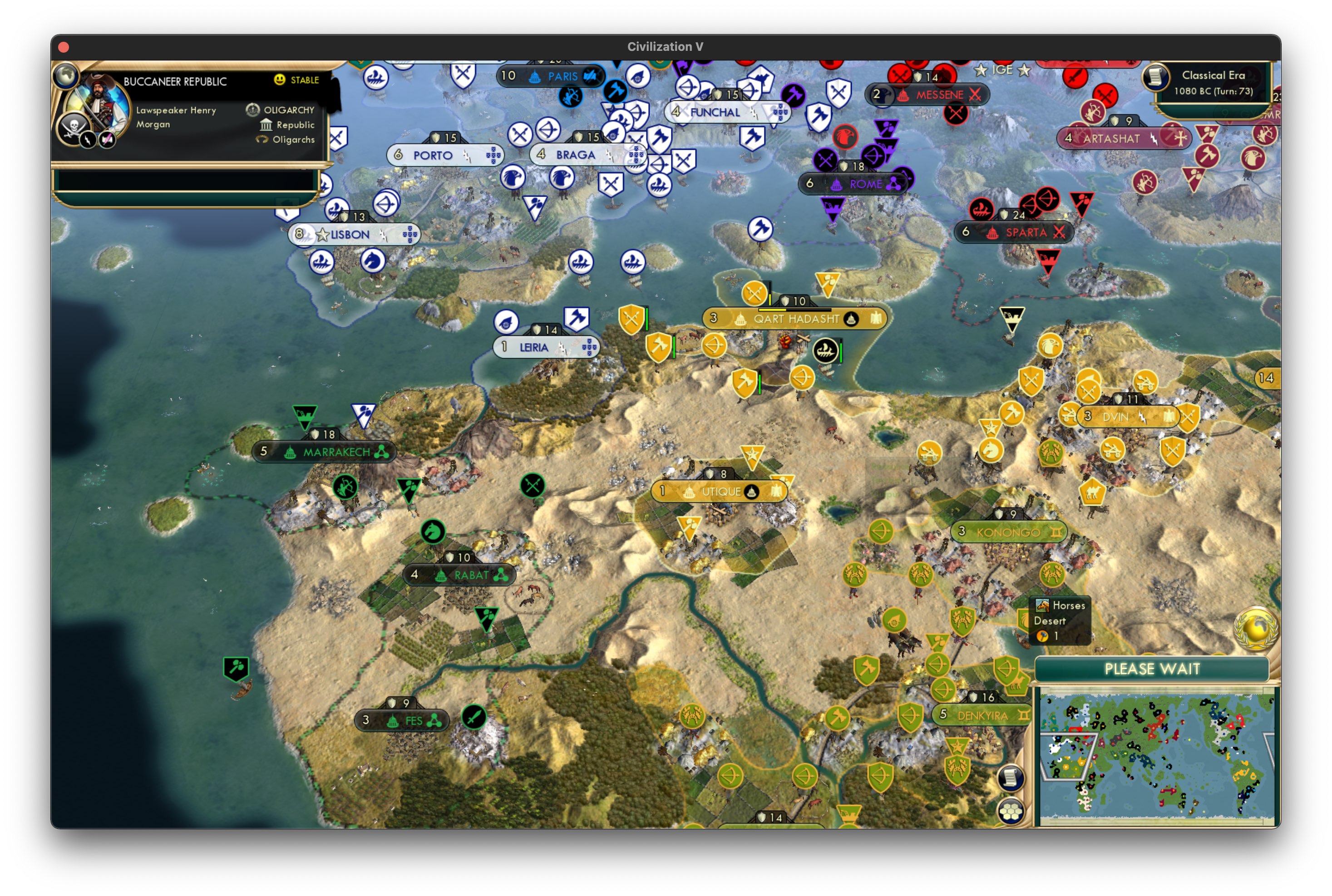 CBR In-Game Screenshot of The Punic Punishment