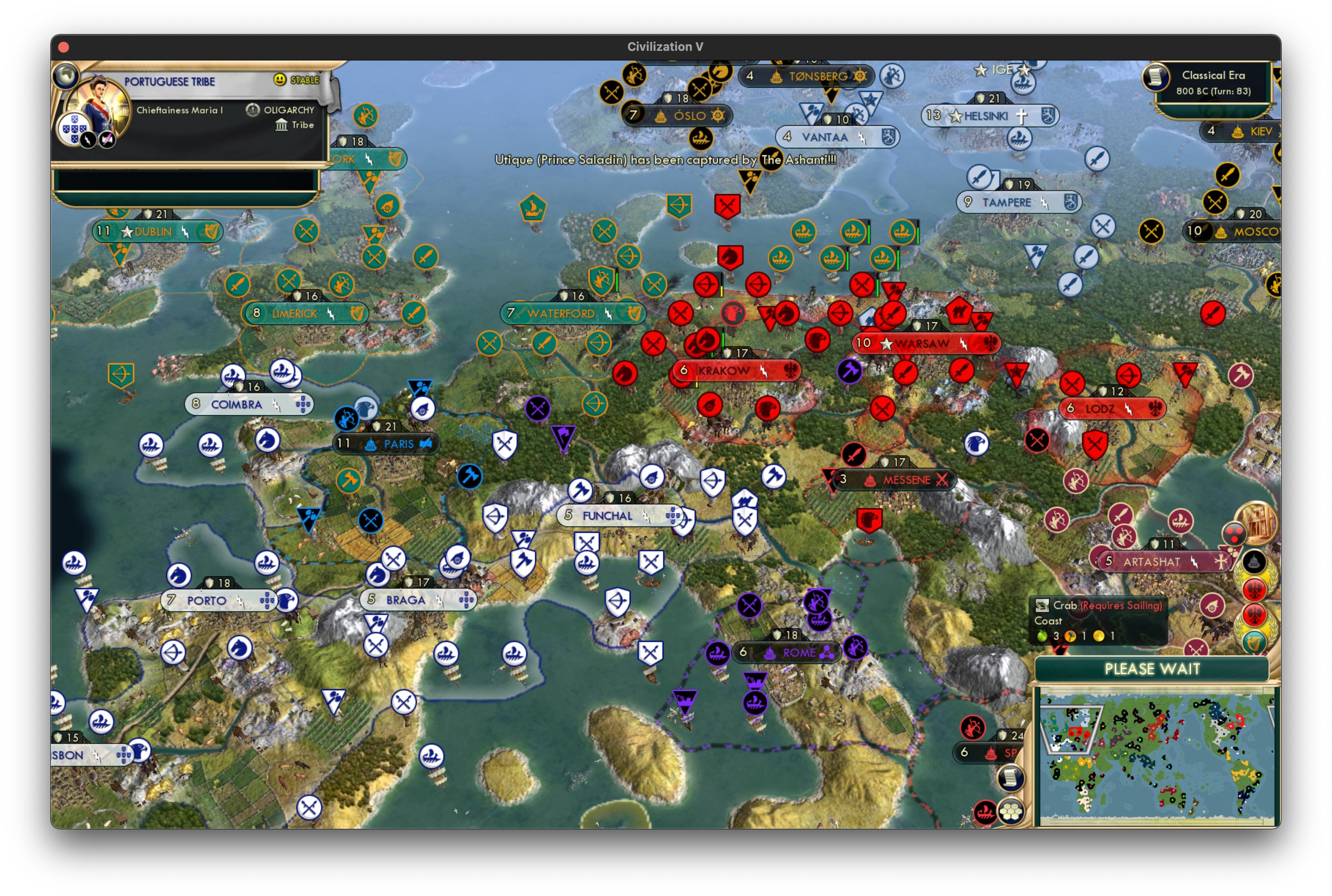 CBR In-Game Screenshot of Pax Europa