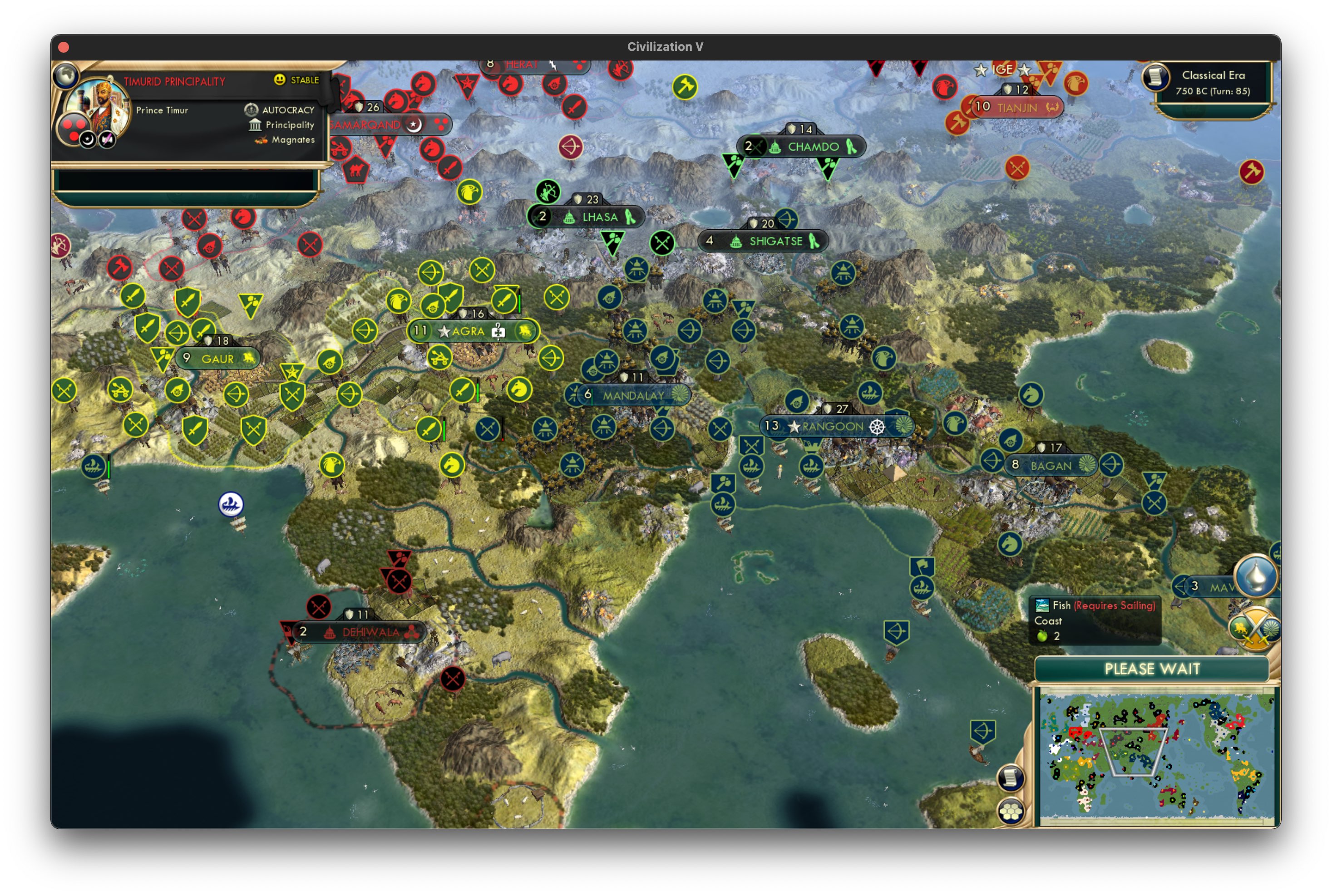 CBR In-Game Screenshot of Pious Conscripts