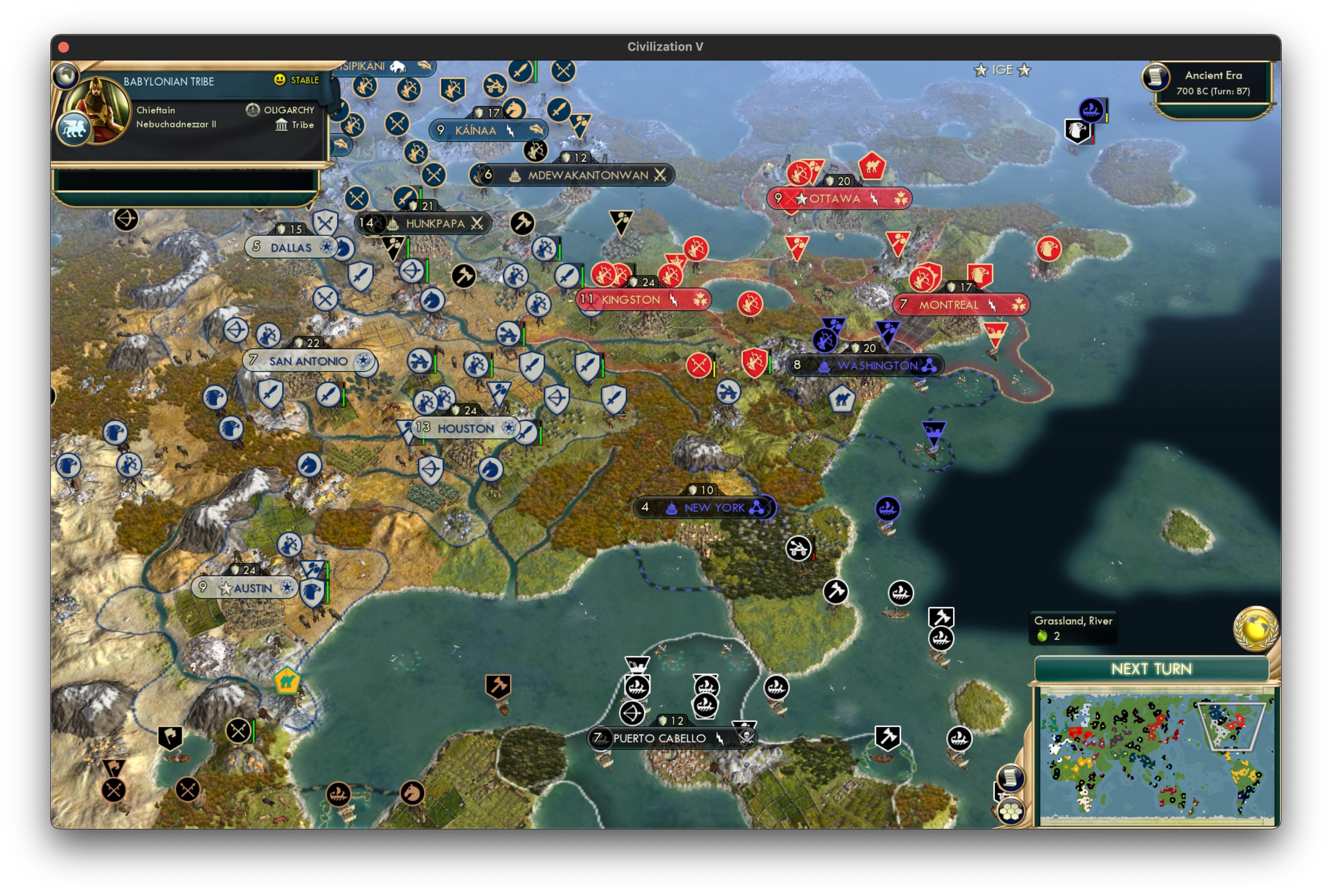 CBR In-Game Screenshot of Canadamsel in Distress