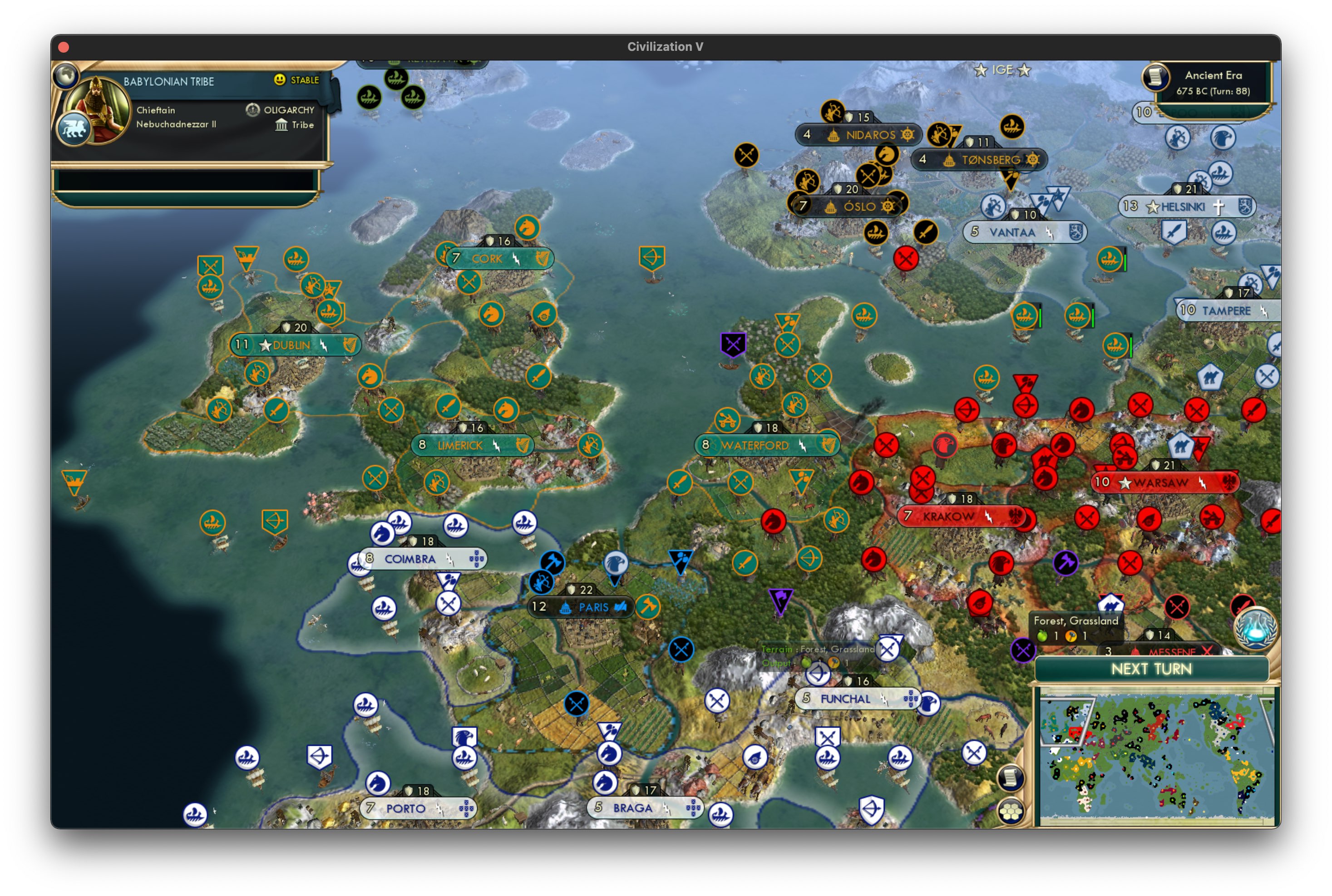 CBR In-Game Screenshot of Rome sweet Rome