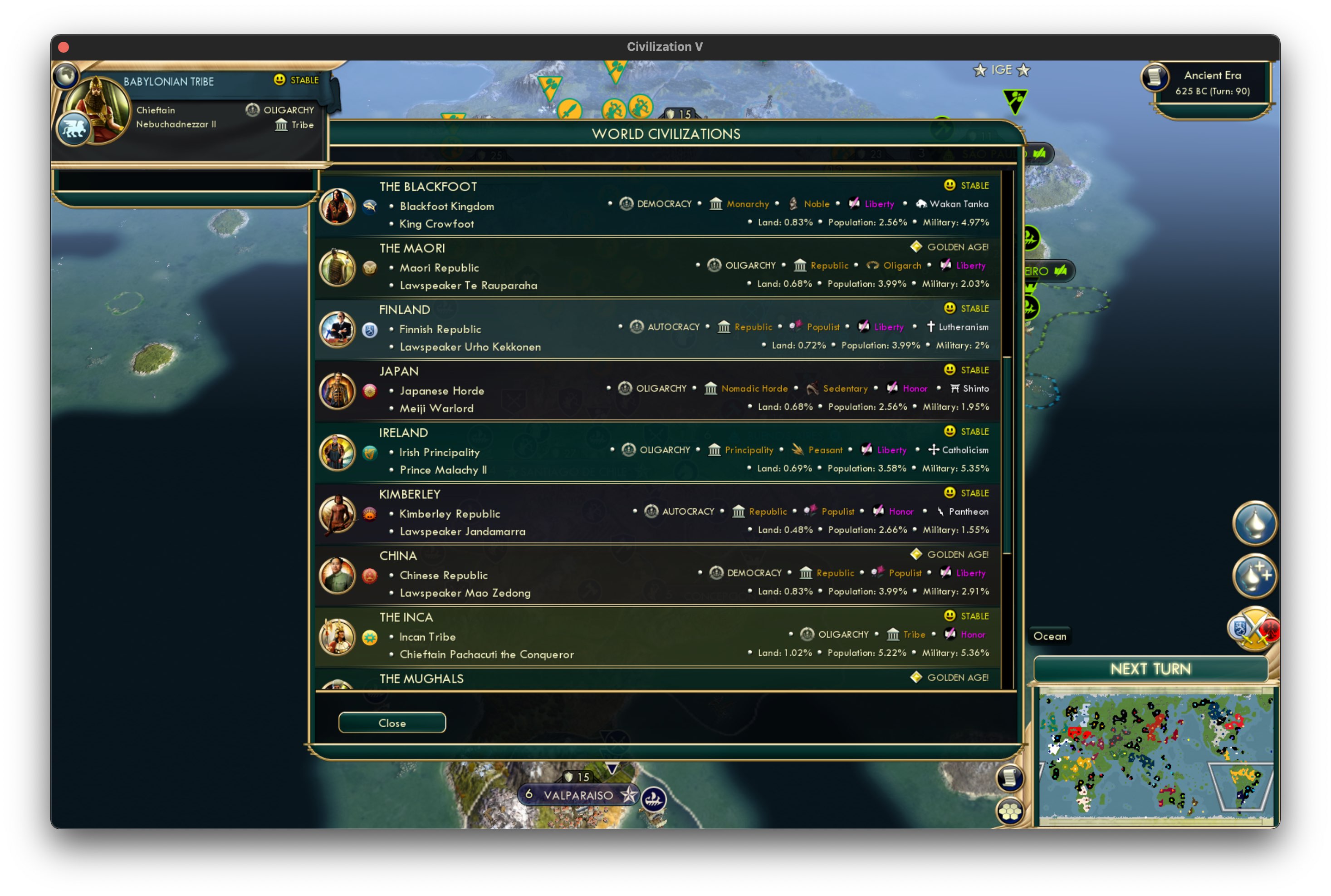 CBR In-Game Screenshot of Semi-nomadic