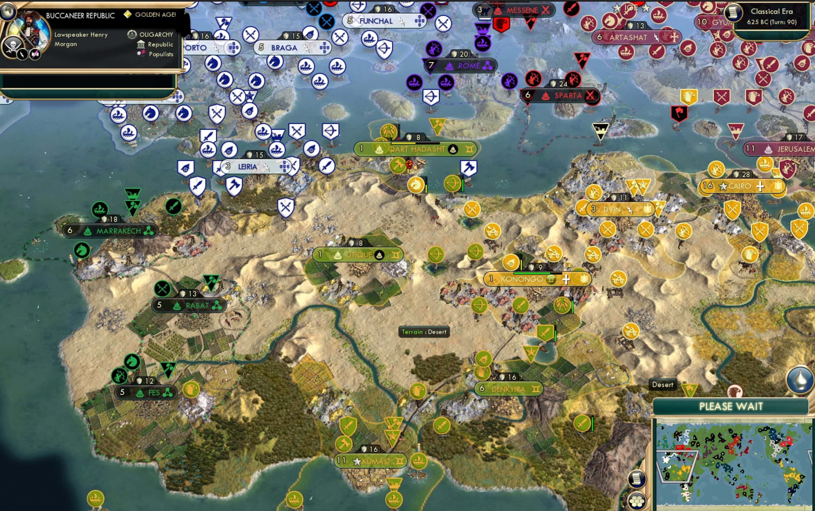 CBR In-Game Screenshot of Carth-aged Poorly