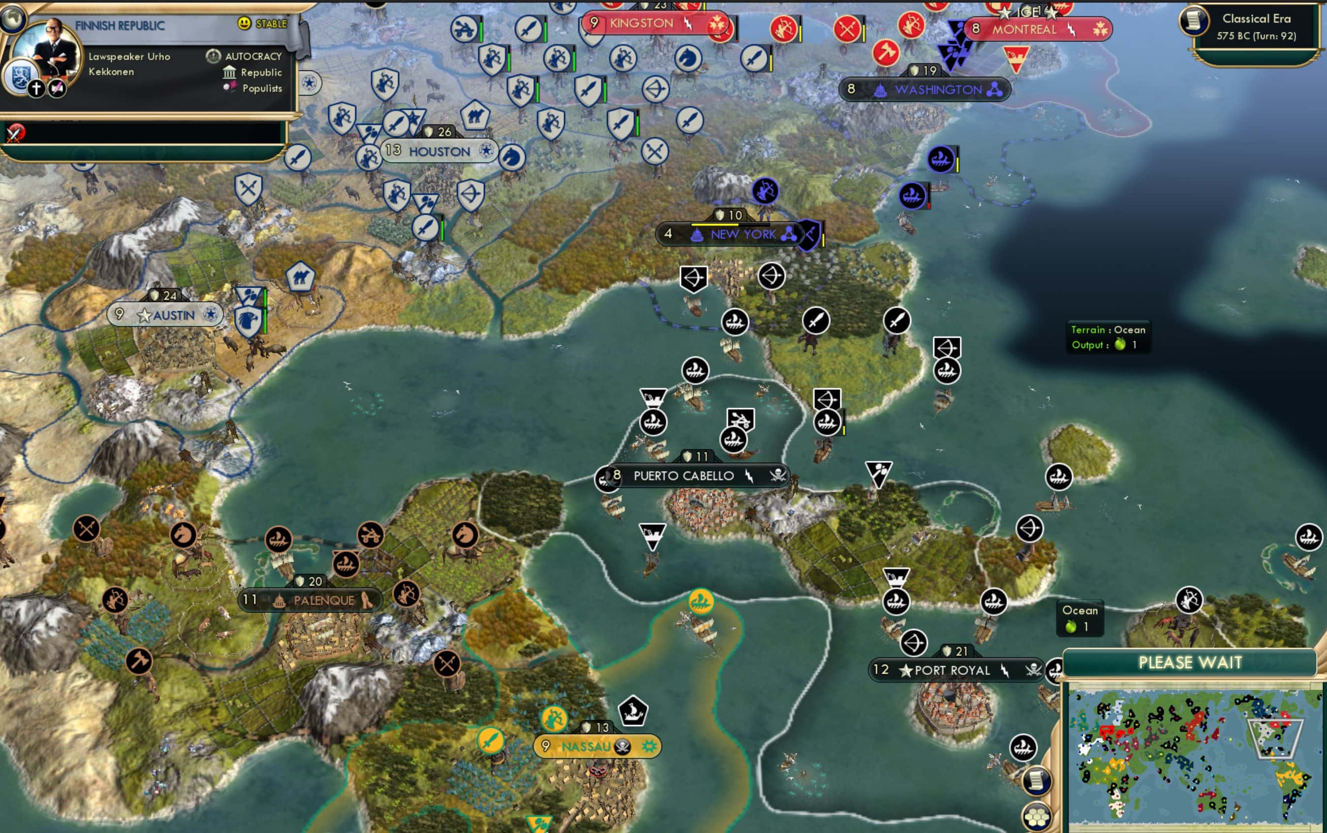 CBR In-Game Screenshot of New York, Same Old Pirates