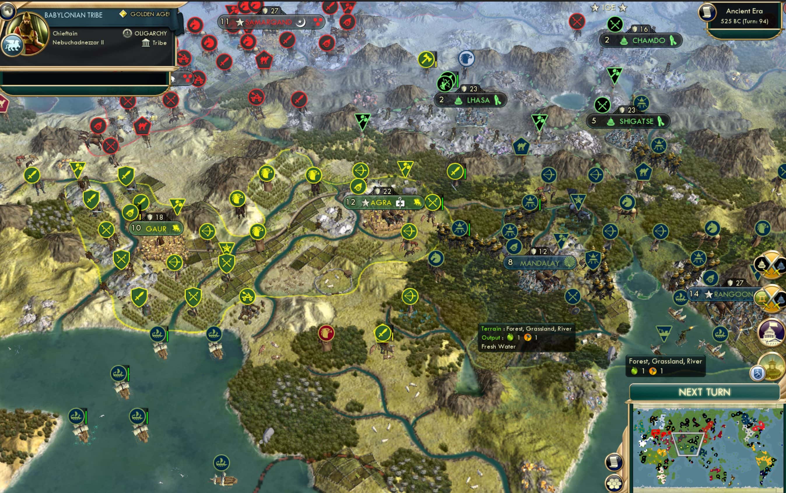 CBR In-Game Screenshot of Kyundawn of a New Age