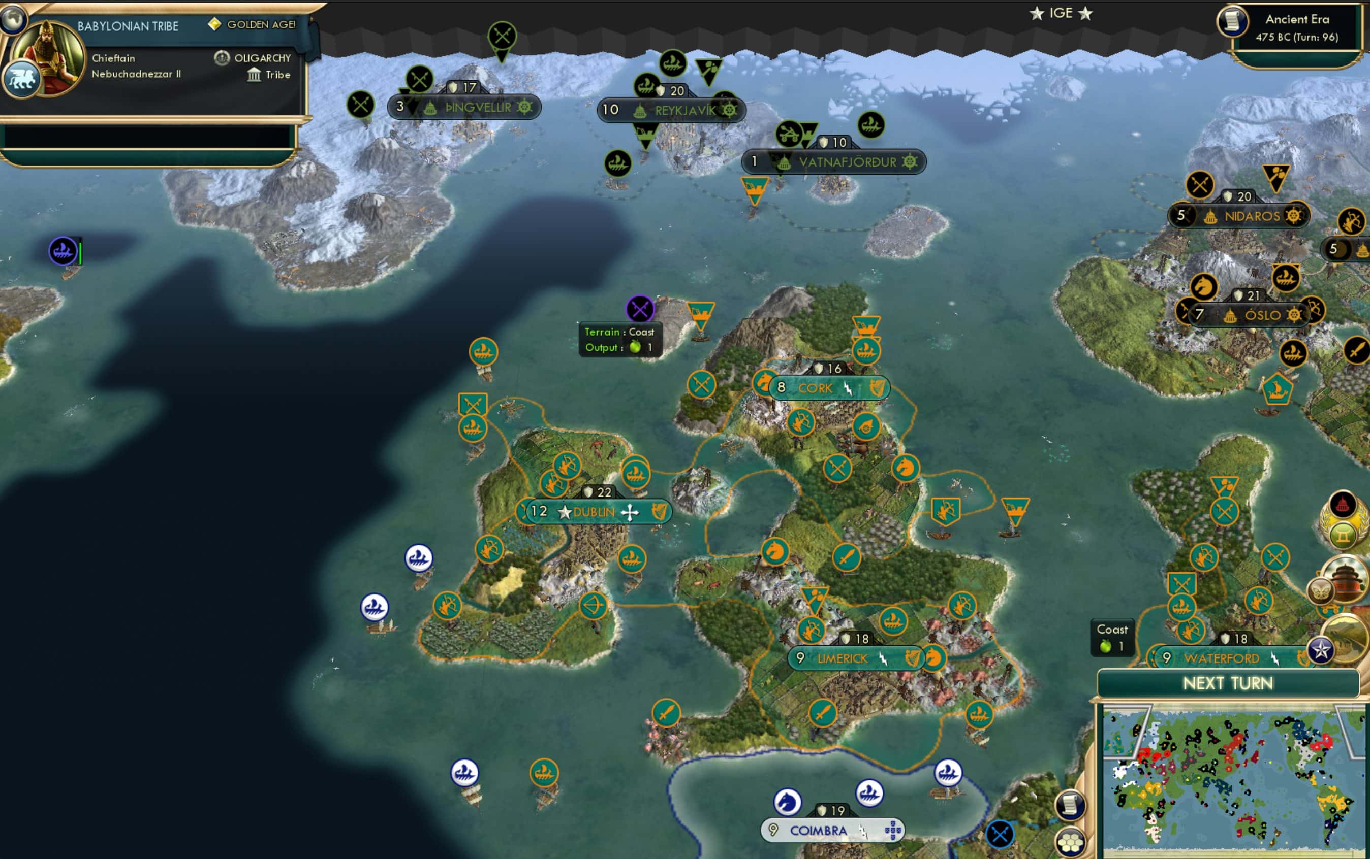 CBR In-Game Screenshot of A Stone’s Faroe away