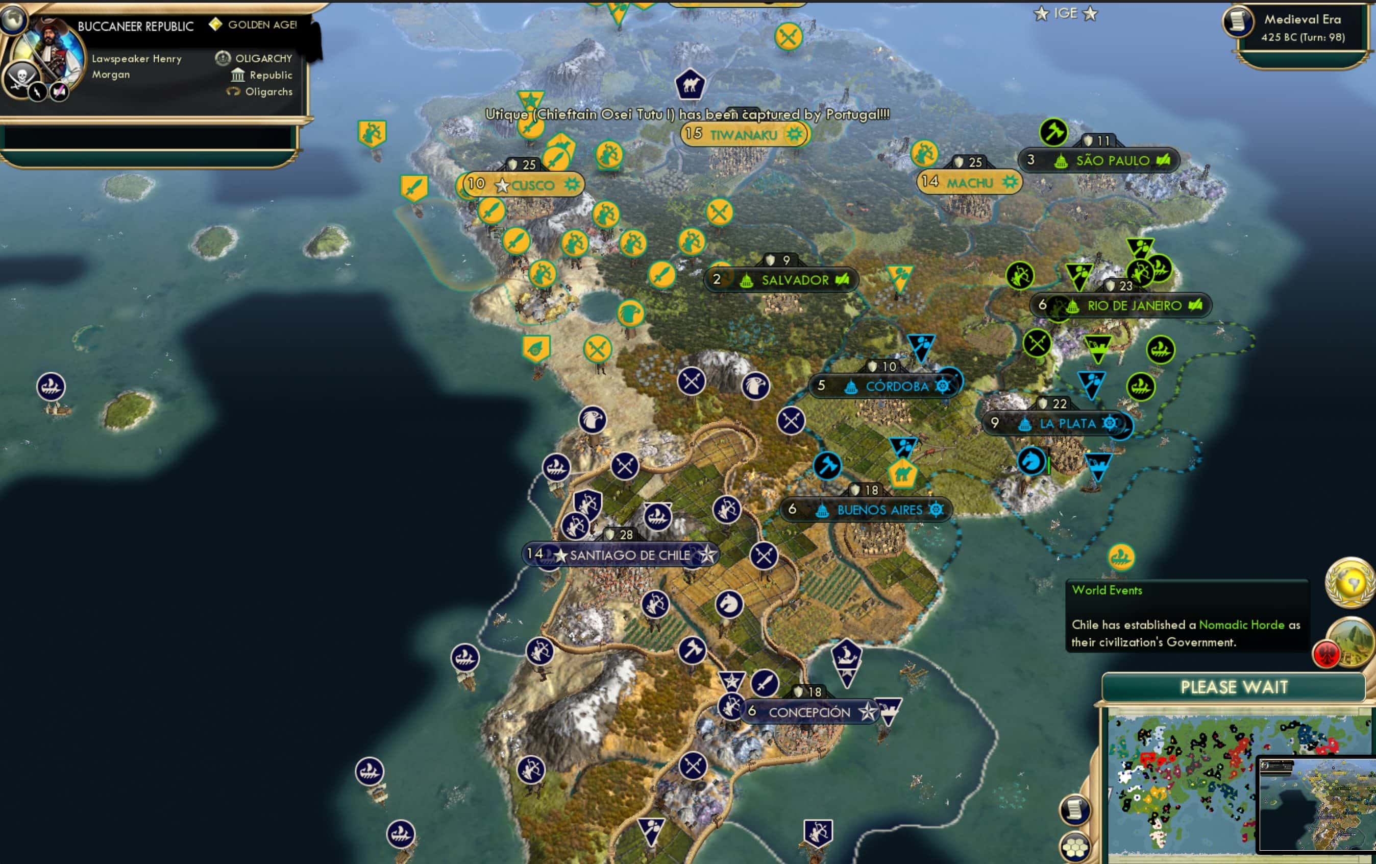 CBR In-Game Screenshot of Match you, Beat you to Machu Pichu