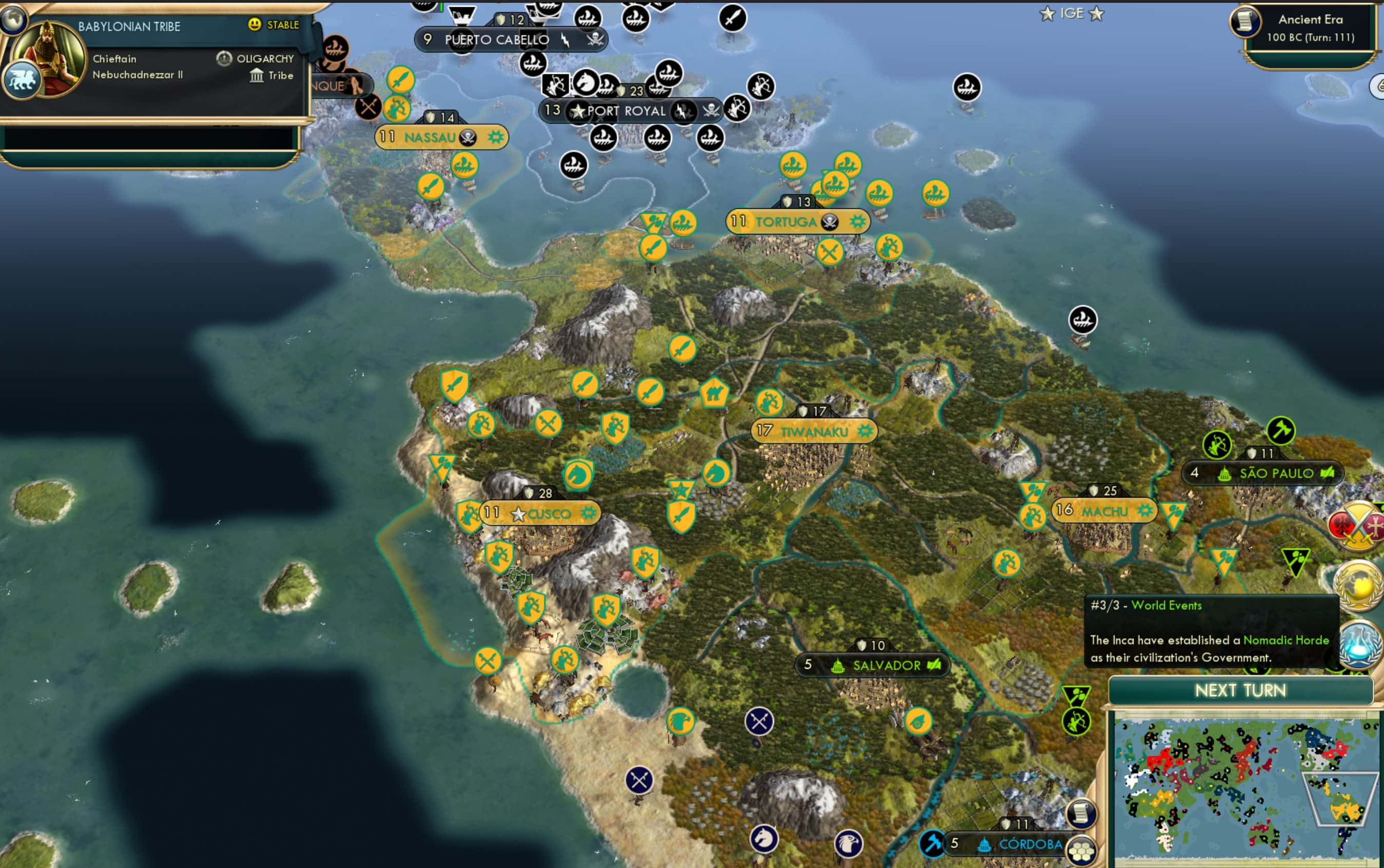 CBR In-Game Screenshot of The Llama Khan