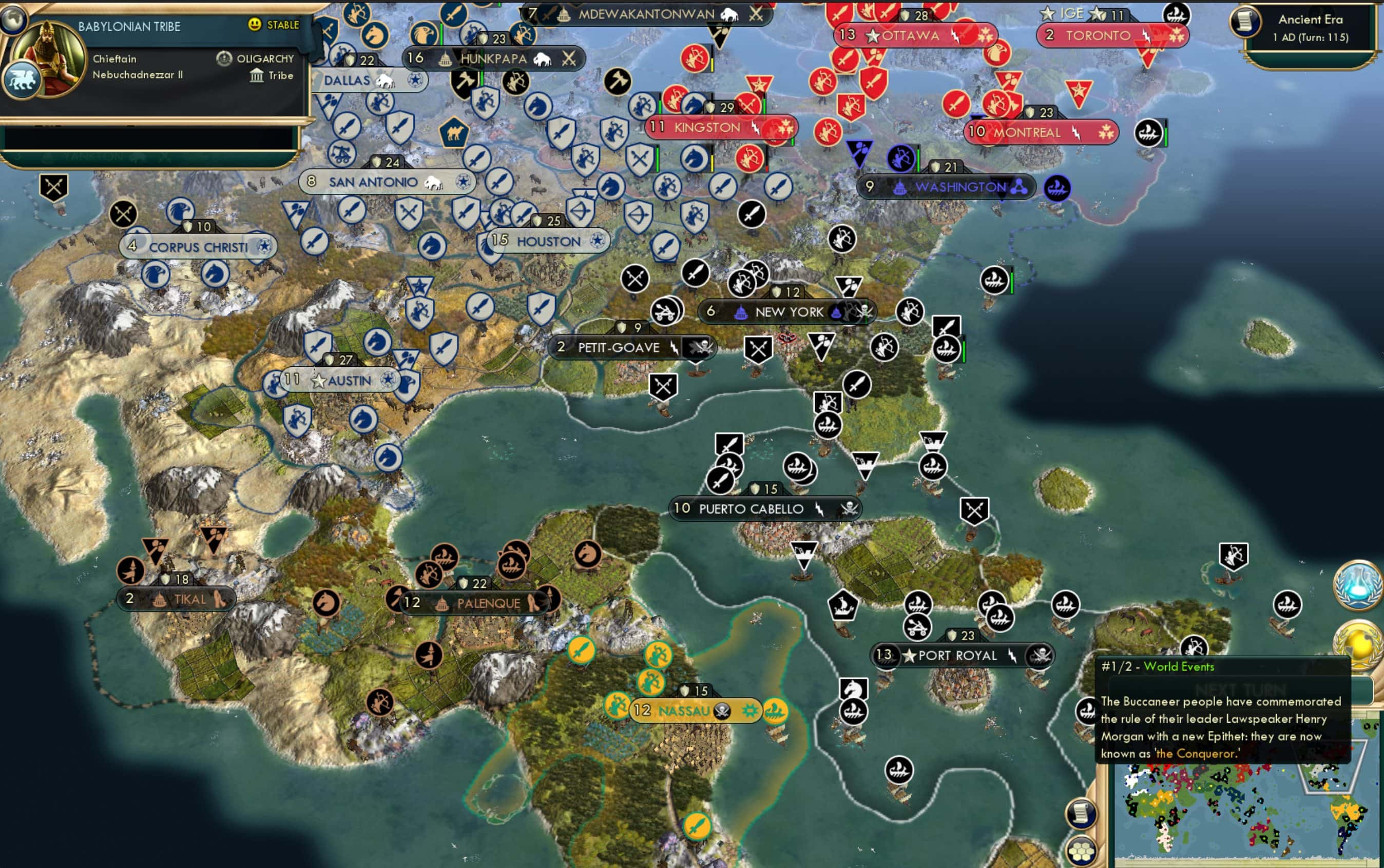 CBR In-Game Screenshot of Henry Morgan: The Conquered Conqueror