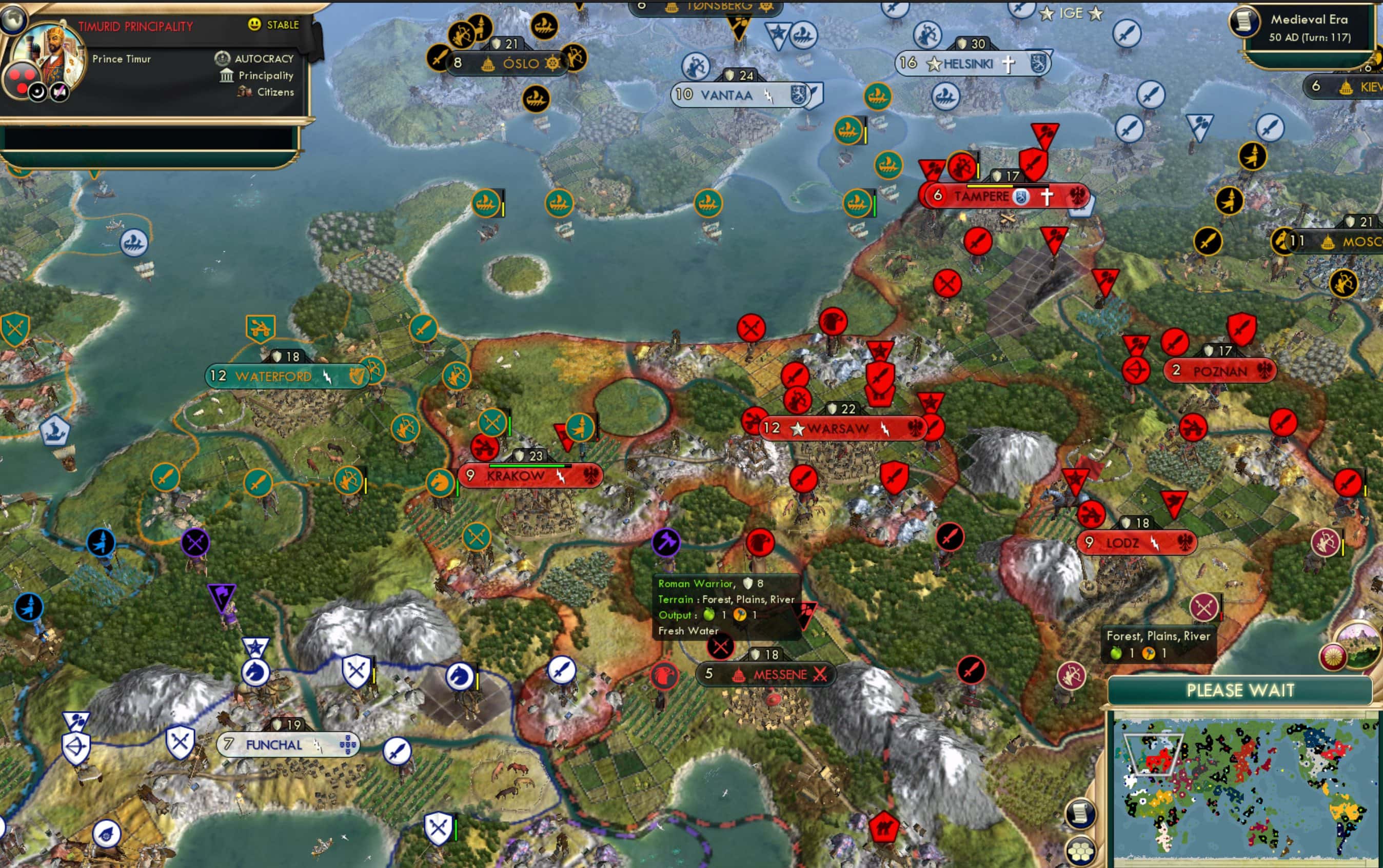 CBR In-Game Screenshot of The Krakow Dawn