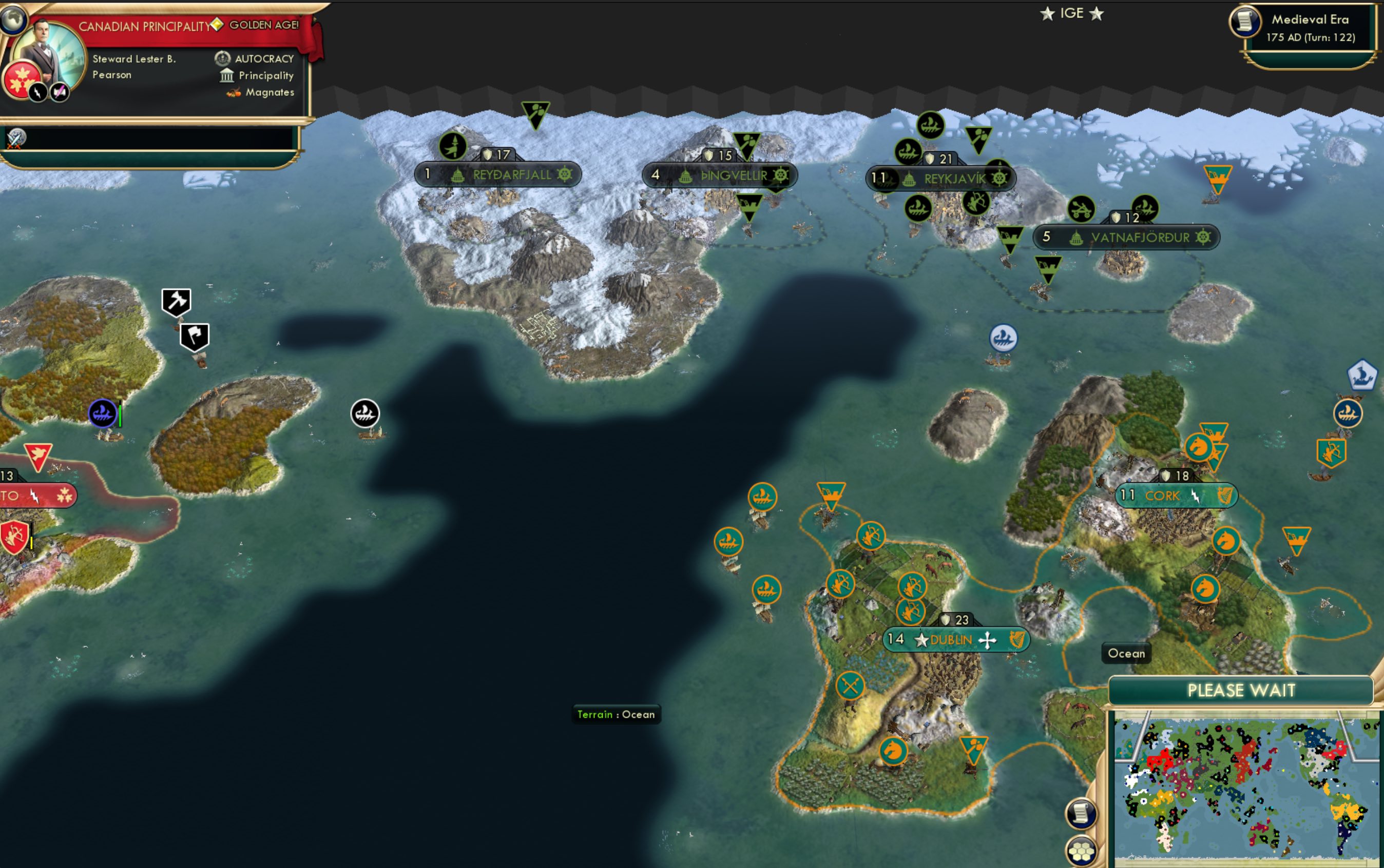 CBR In-Game Screenshot of Galleys and Katorgas