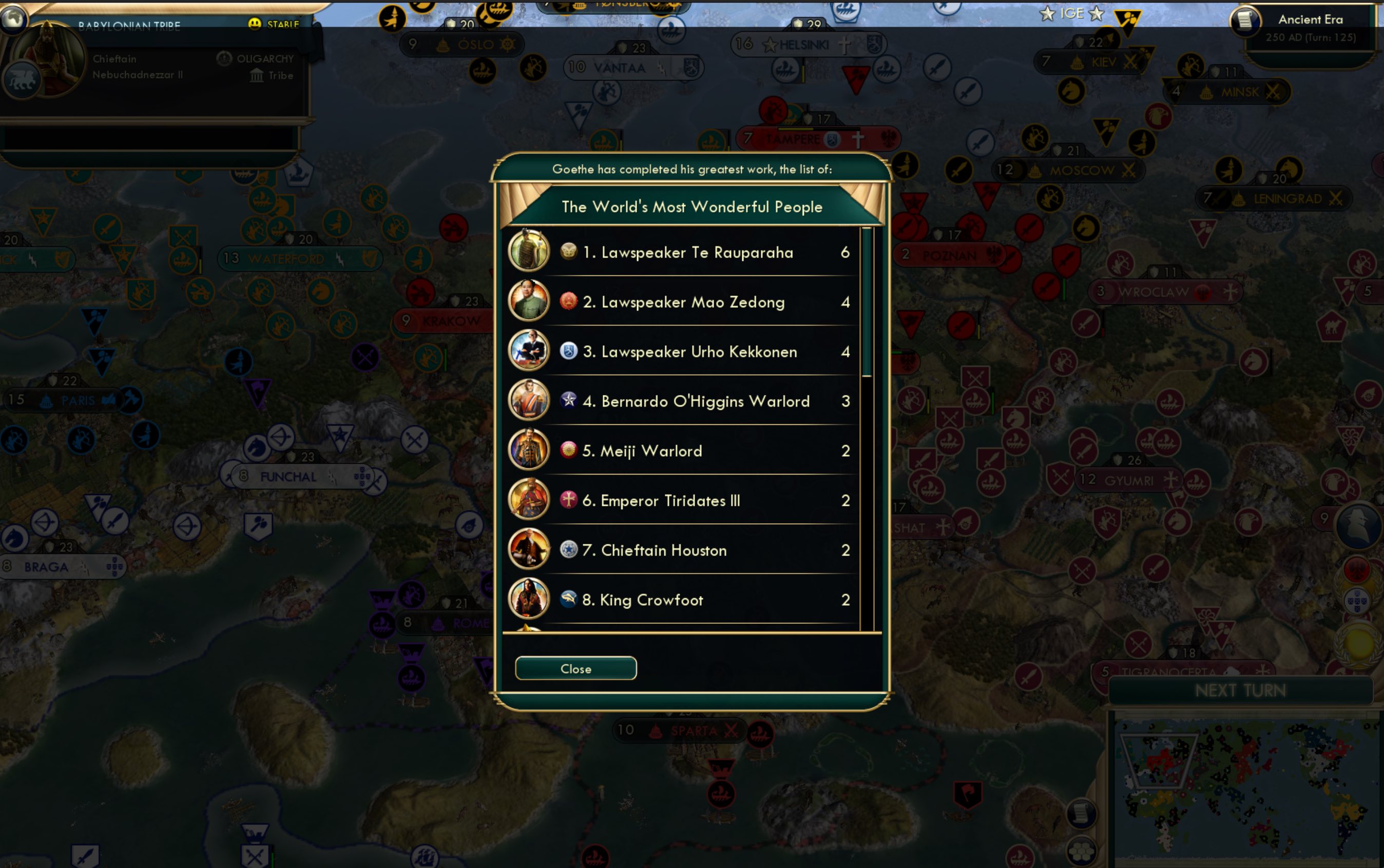 CBR In-Game Screenshot of I came, I saw, Island.