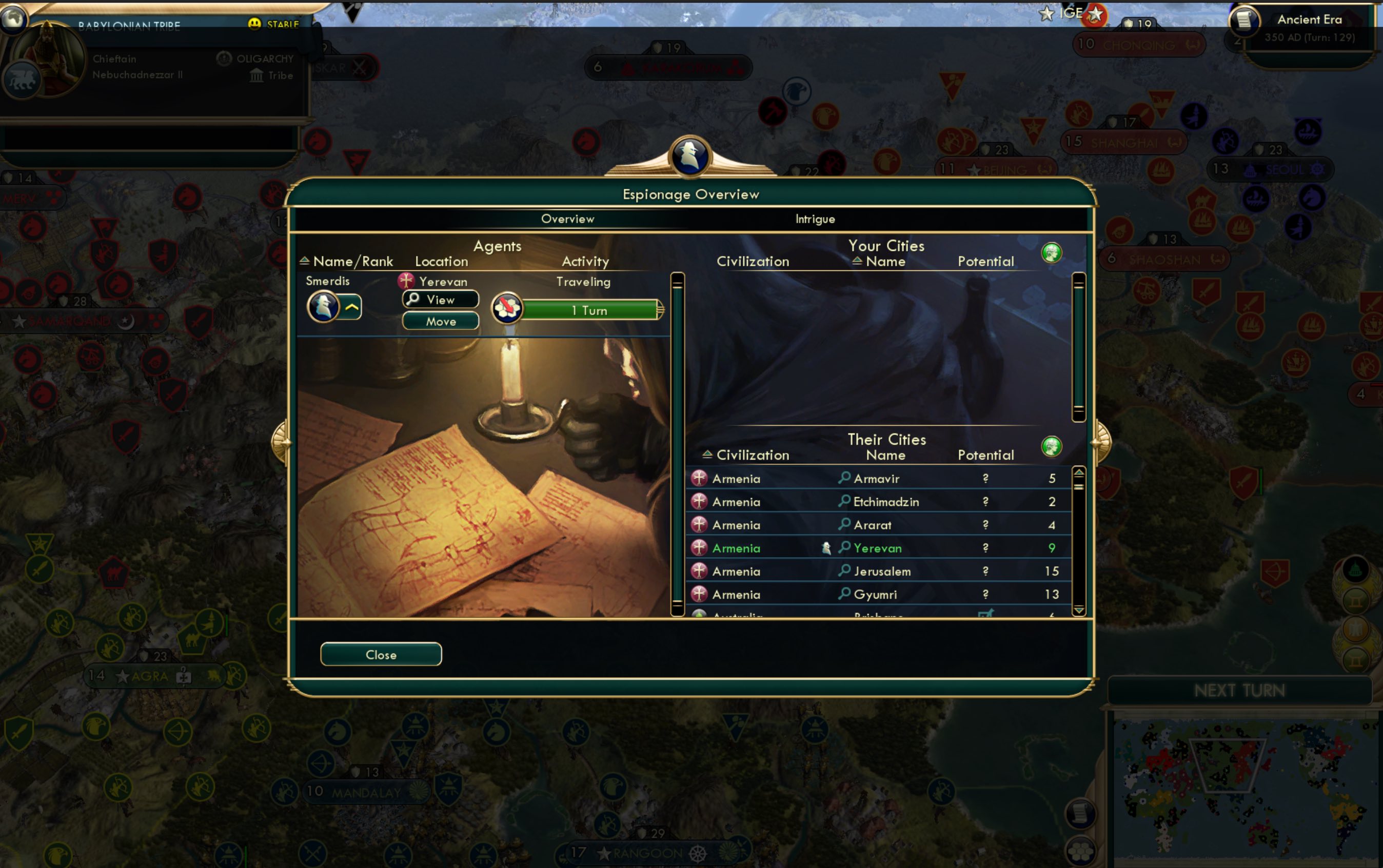 CBR In-Game Screenshot of Caravan to Yerevan