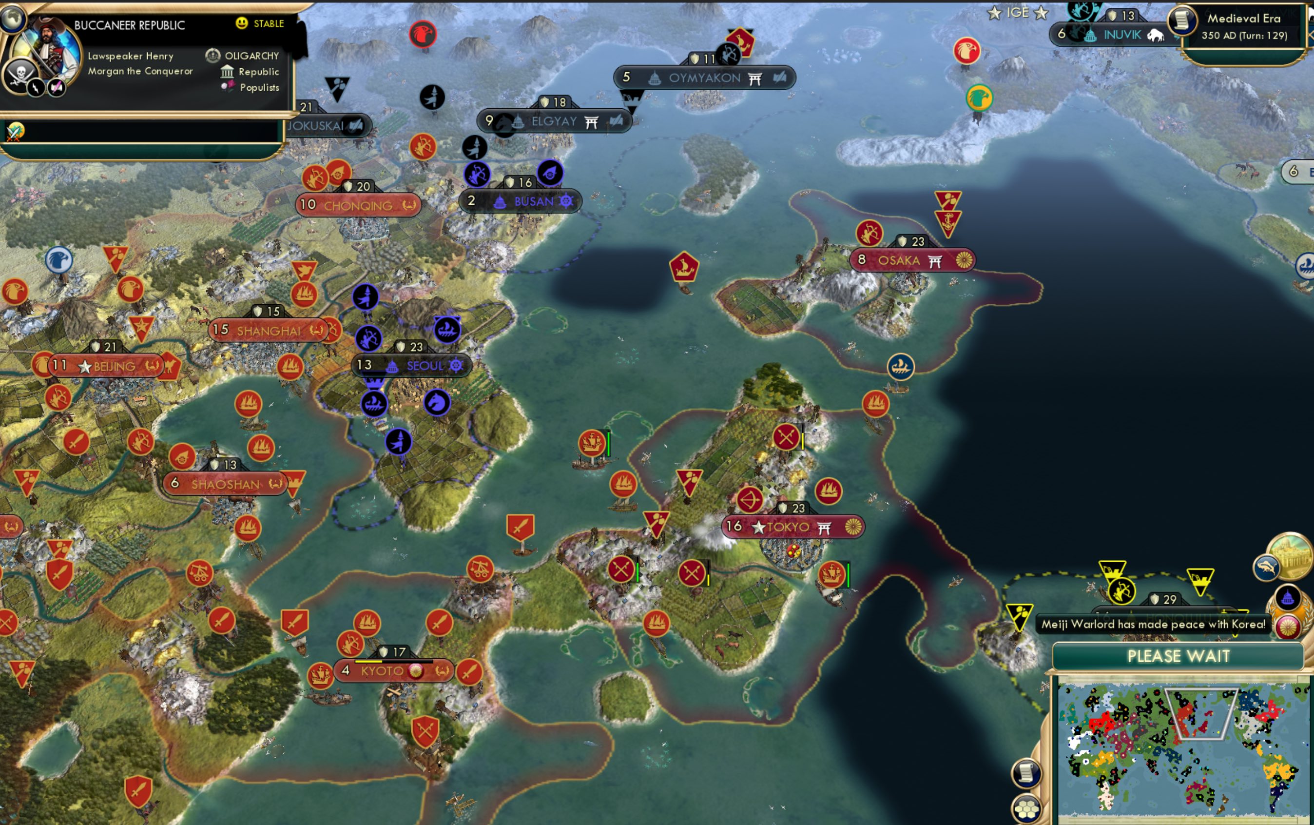 CBR In-Game Screenshot of His own Honno-ji