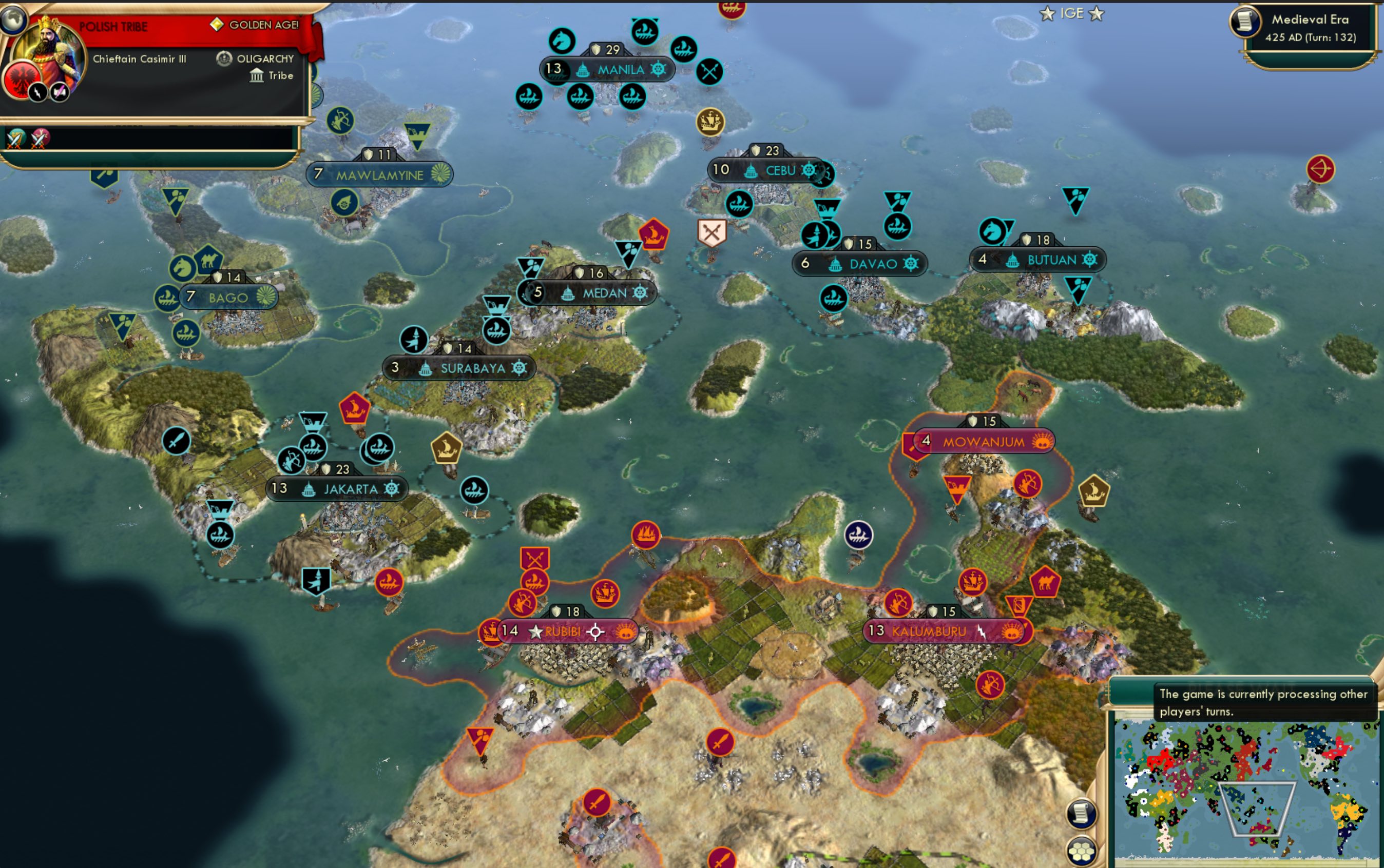 CBR In-Game Screenshot of The Pacified Isles